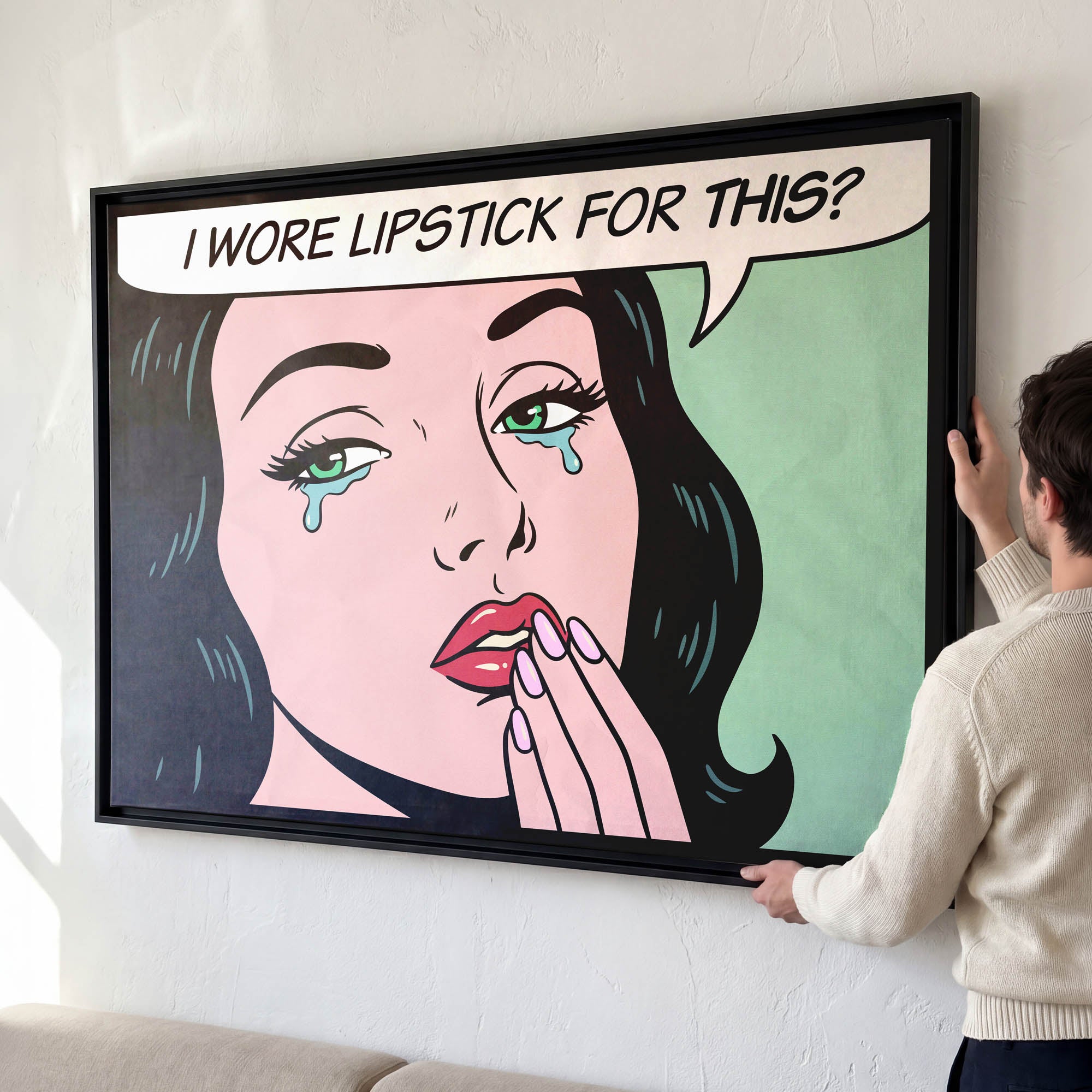 Lipstick for this?