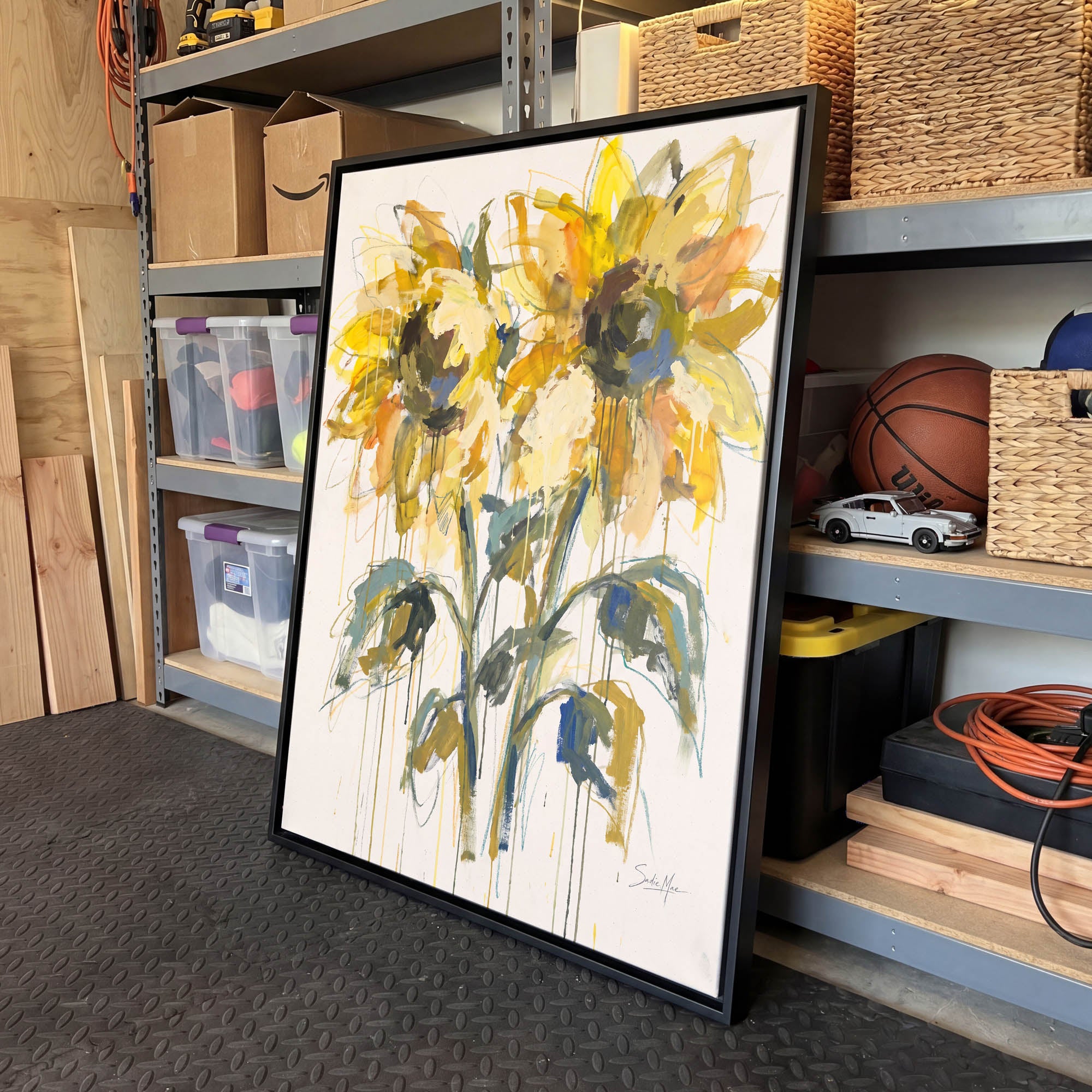 Ochre Sunflowers