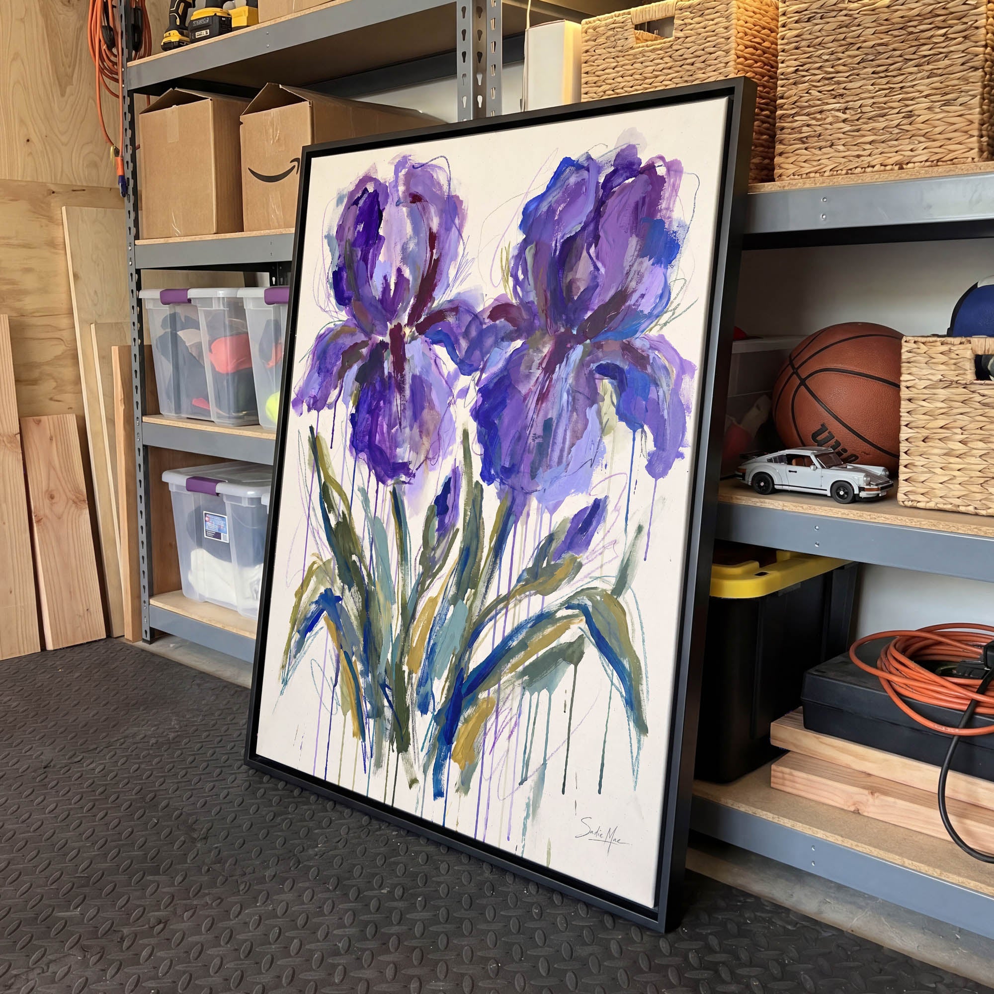 Amethyst Irises