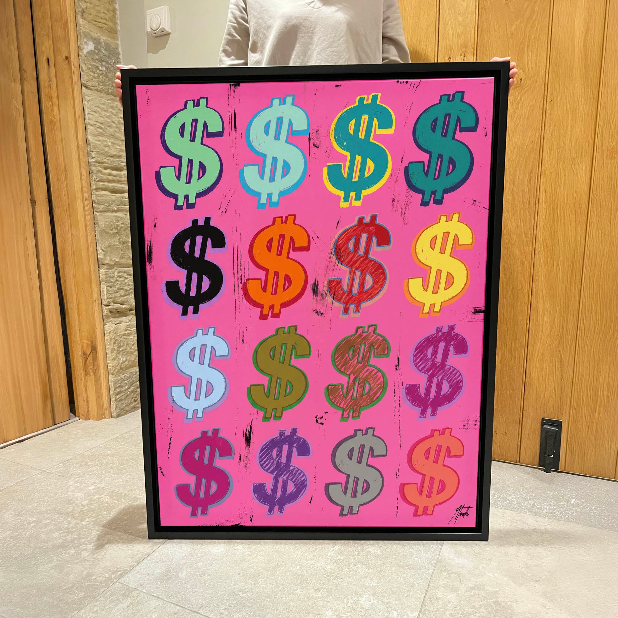 Dollar Signs — Pink