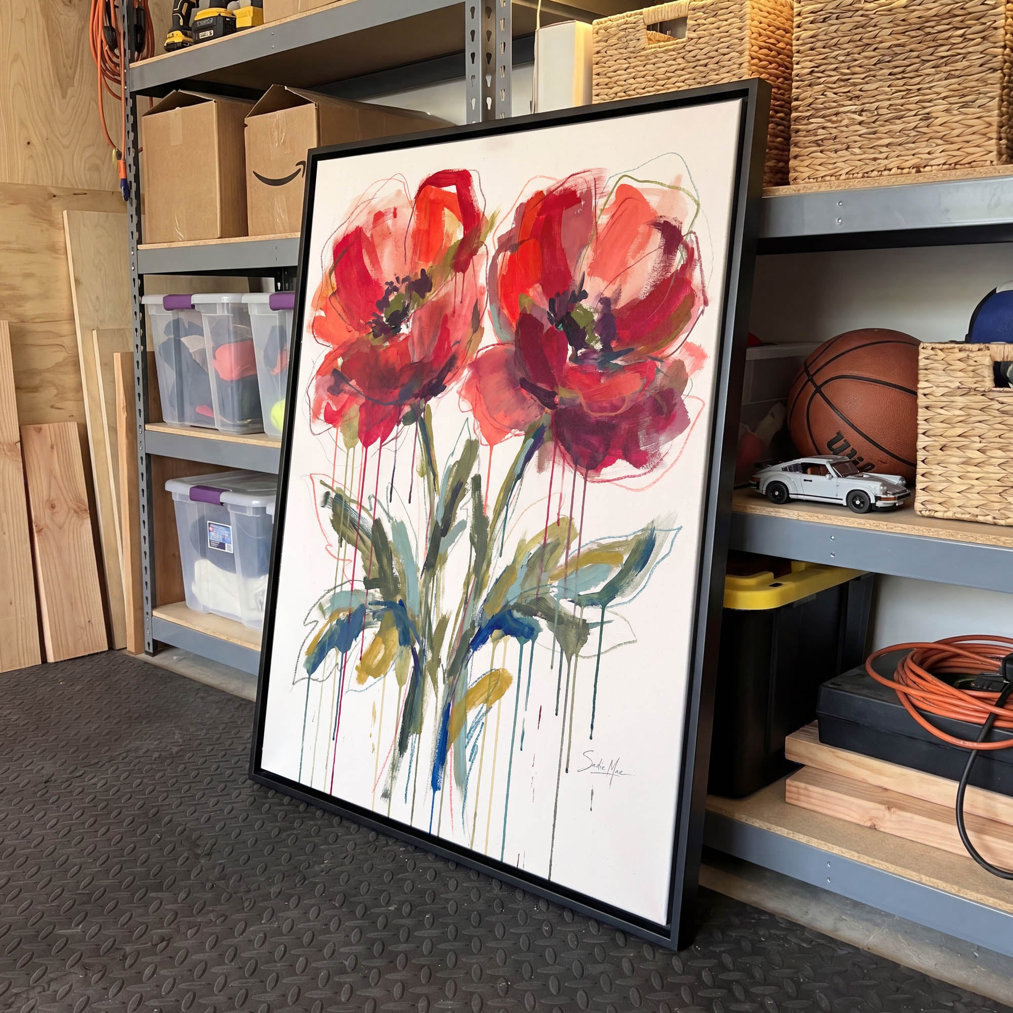 Crimson Poppies