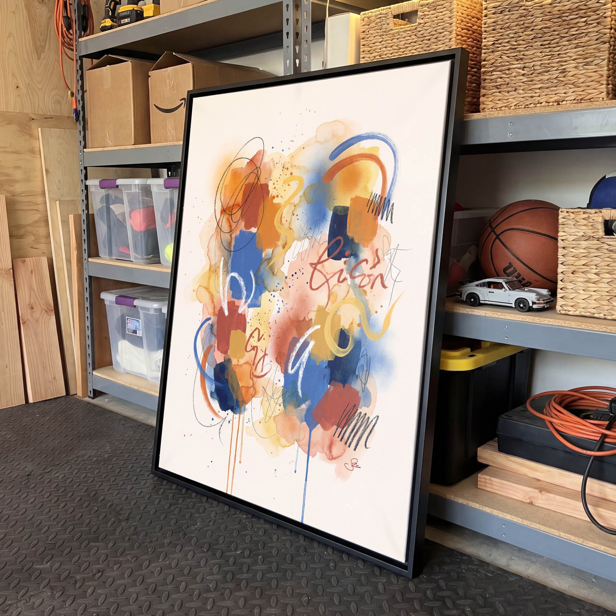 Ochre Rhythm No. 1