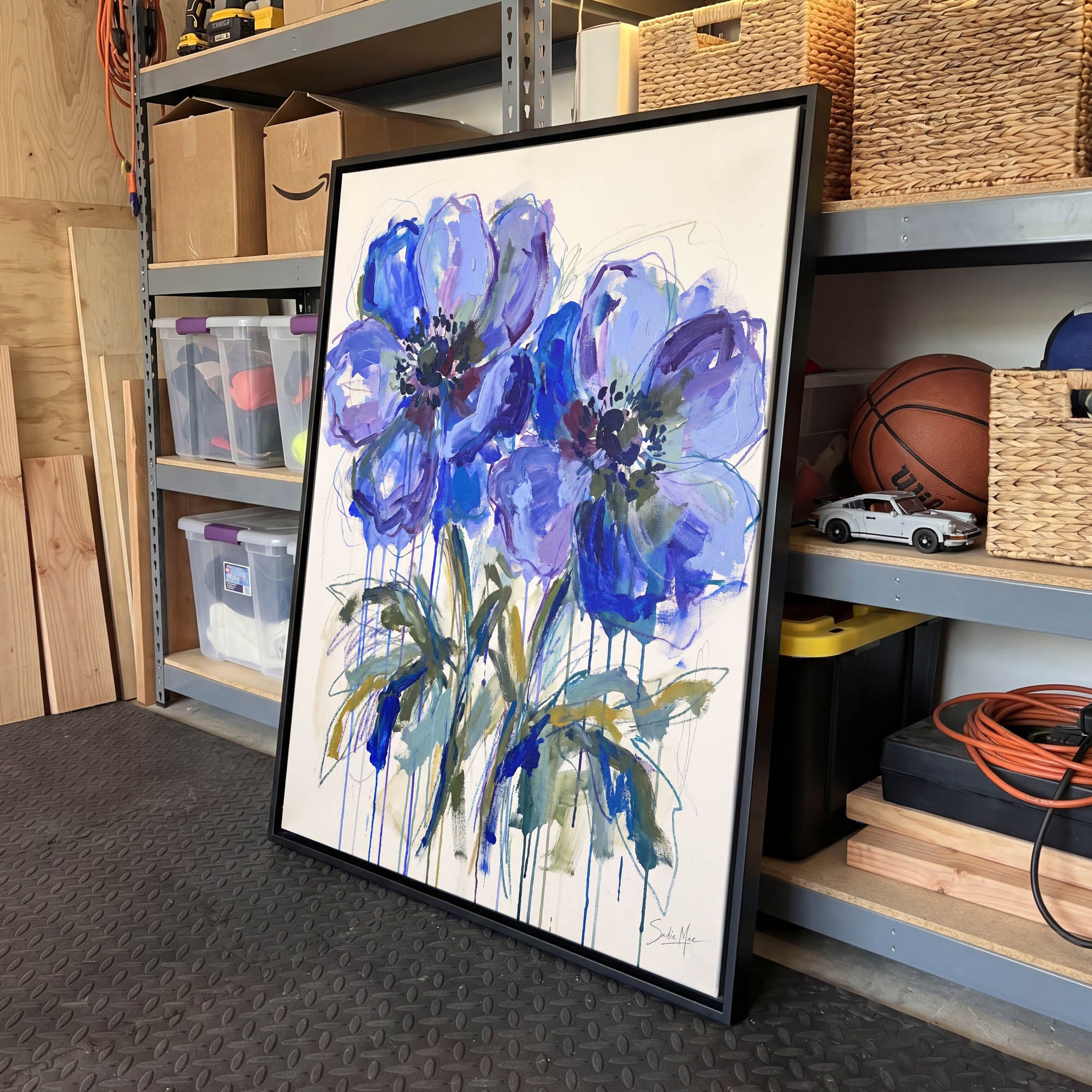Indigo Anemones