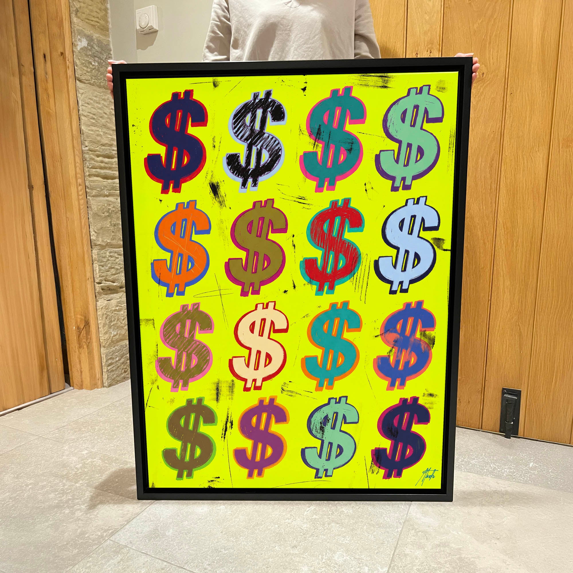 Dollar Signs — Yellow