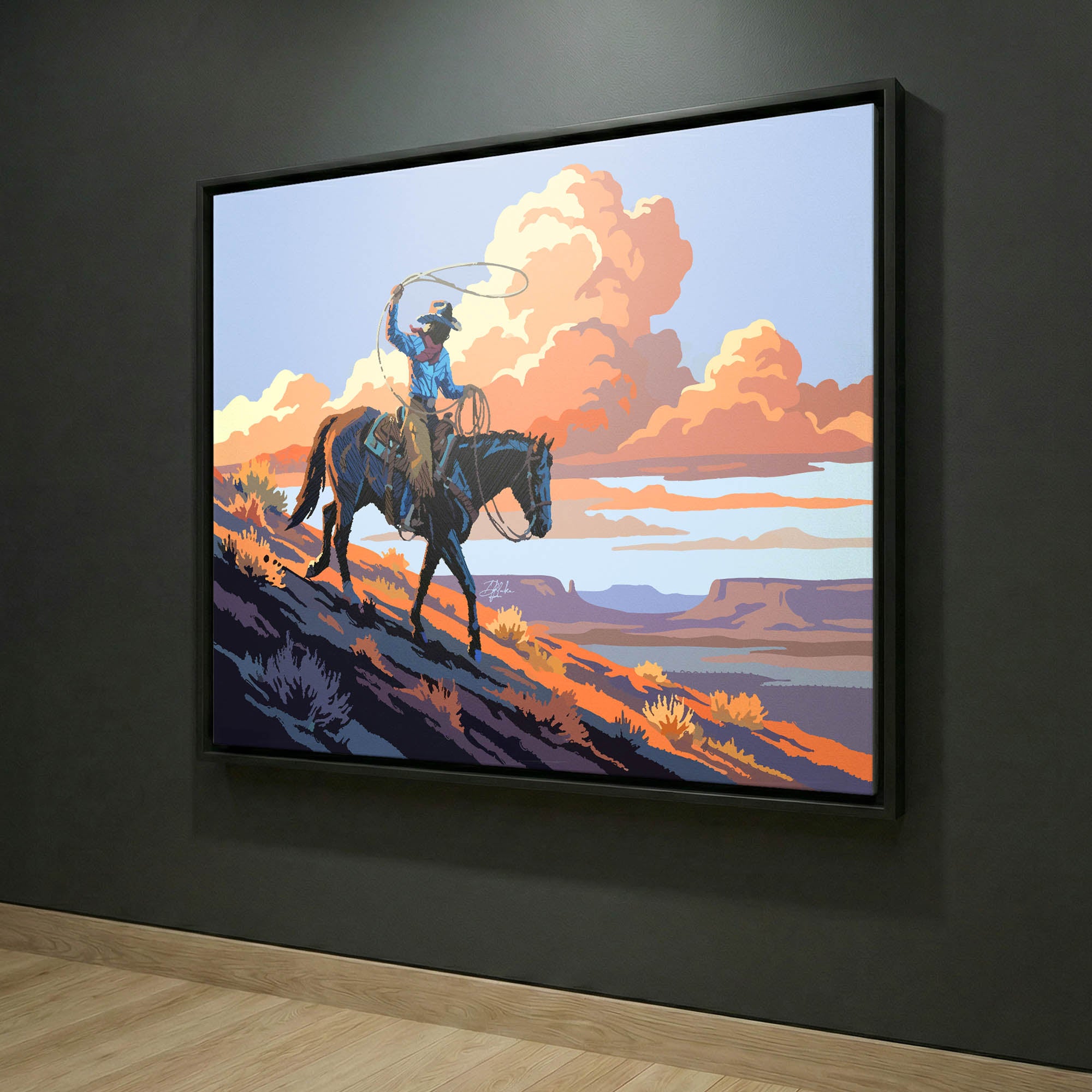Cloudbank Cowgirl