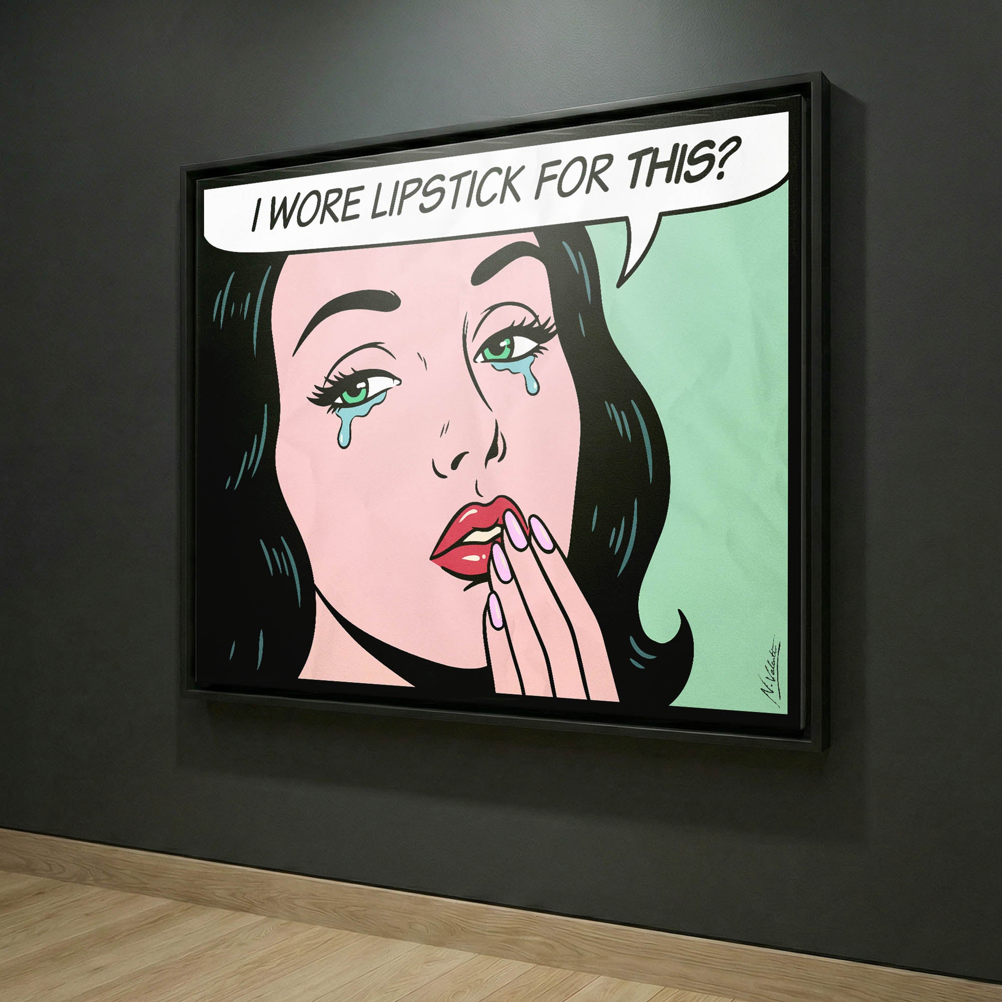 Lipstick for this?
