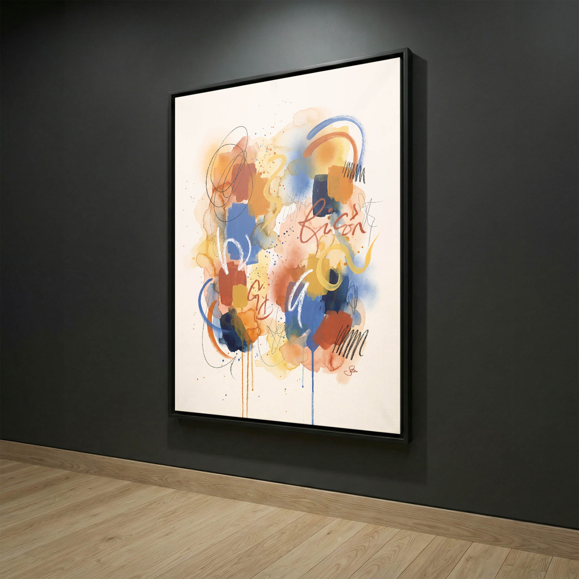Ochre Rhythm No. 1