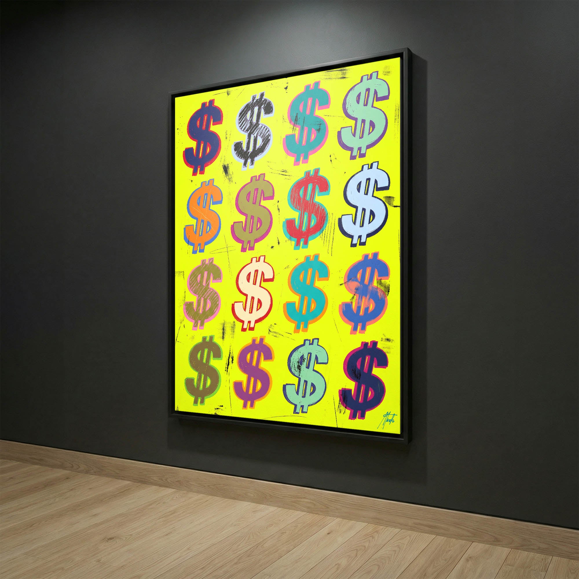 Dollar Signs — Yellow