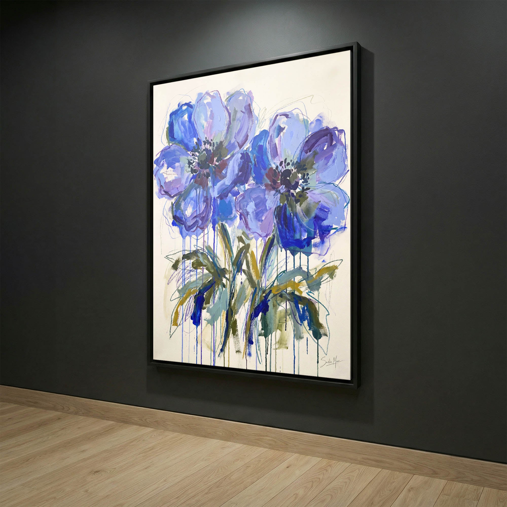 Indigo Anemones