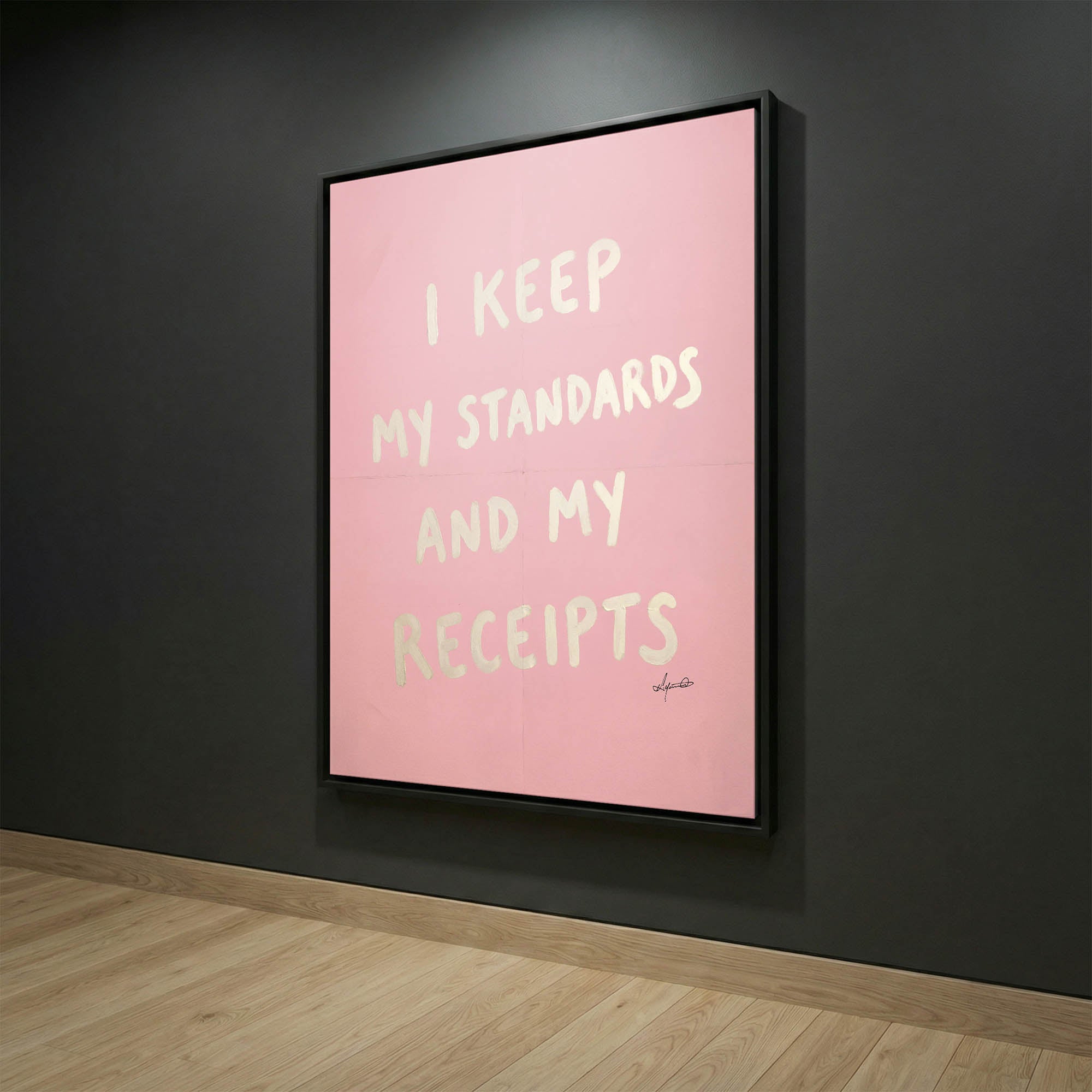 Standards and Receipts