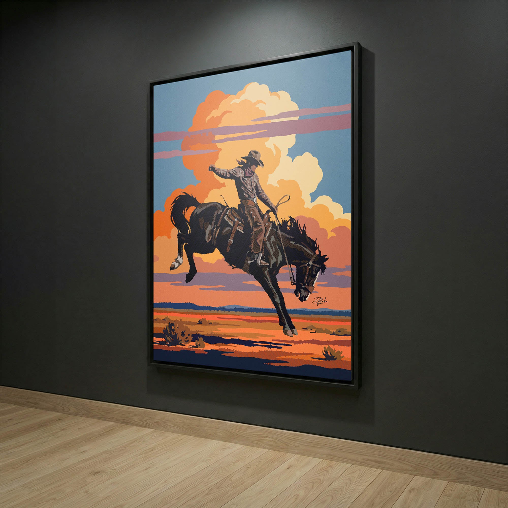 Sunset Bronco
