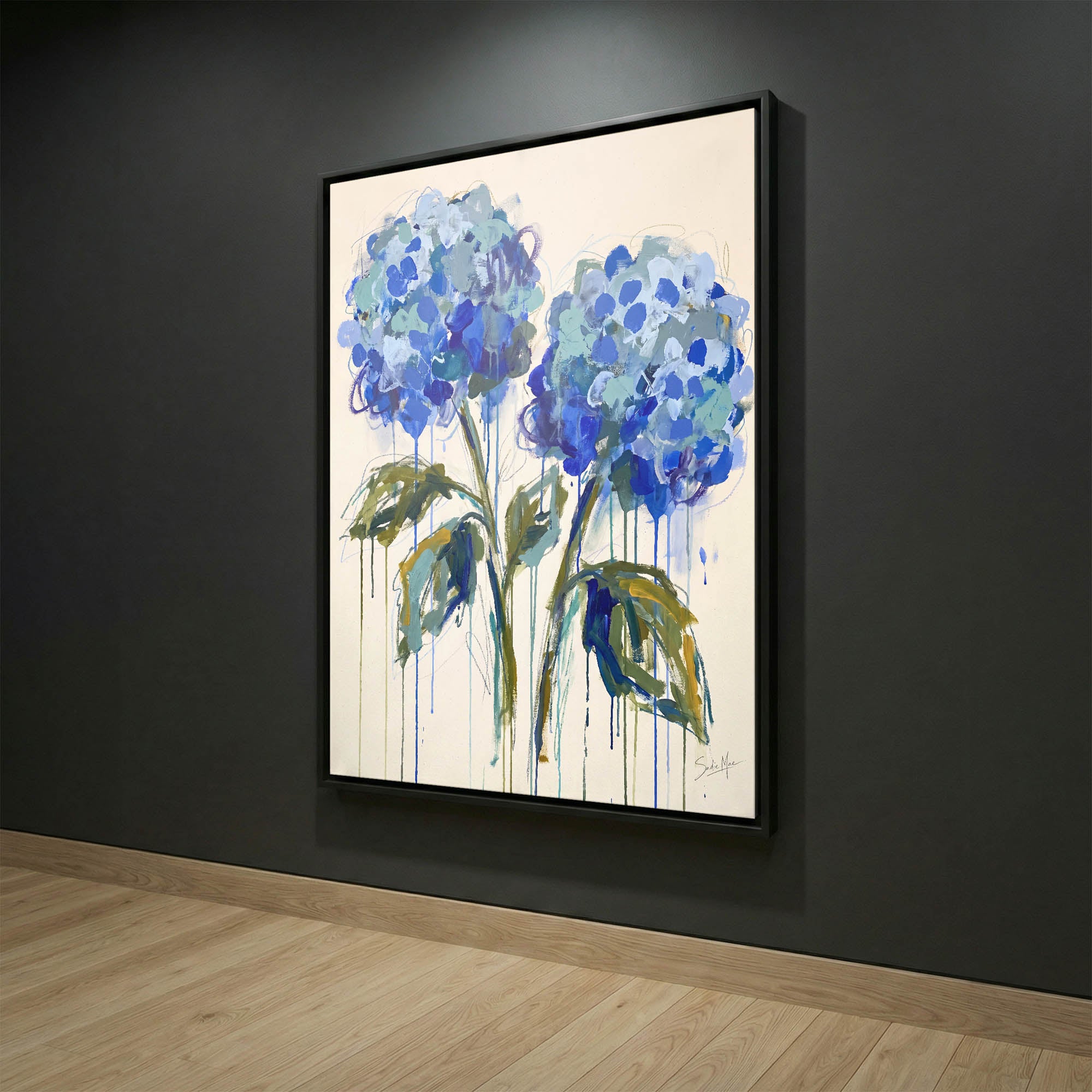 Azure Hydrangeas