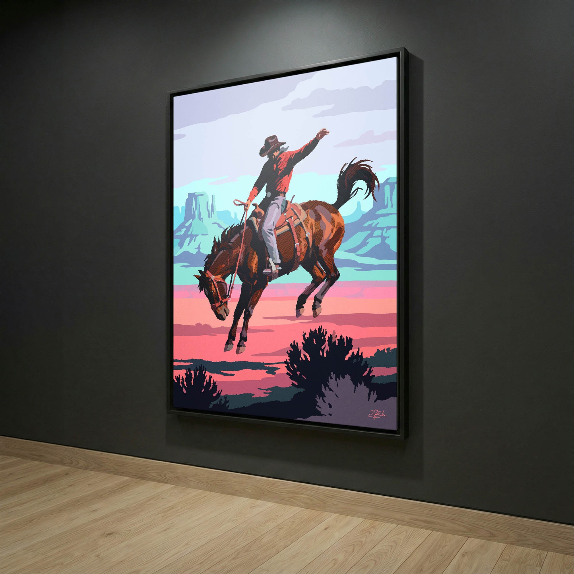 Rodeo in Red