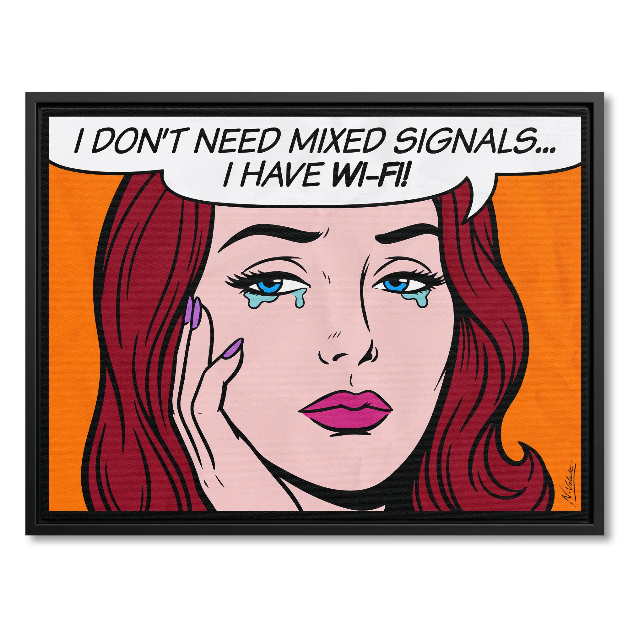 Mixed signals...