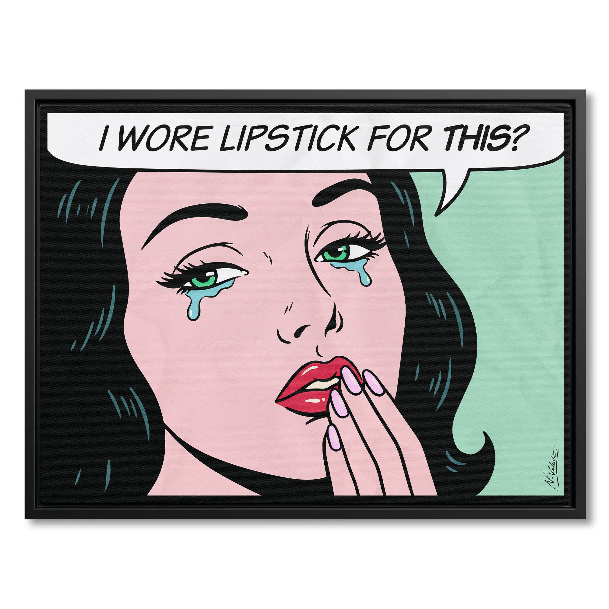 Lipstick for this?