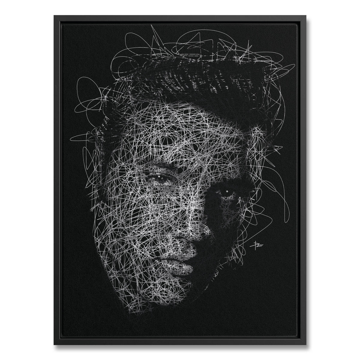 Scribbling Elvis