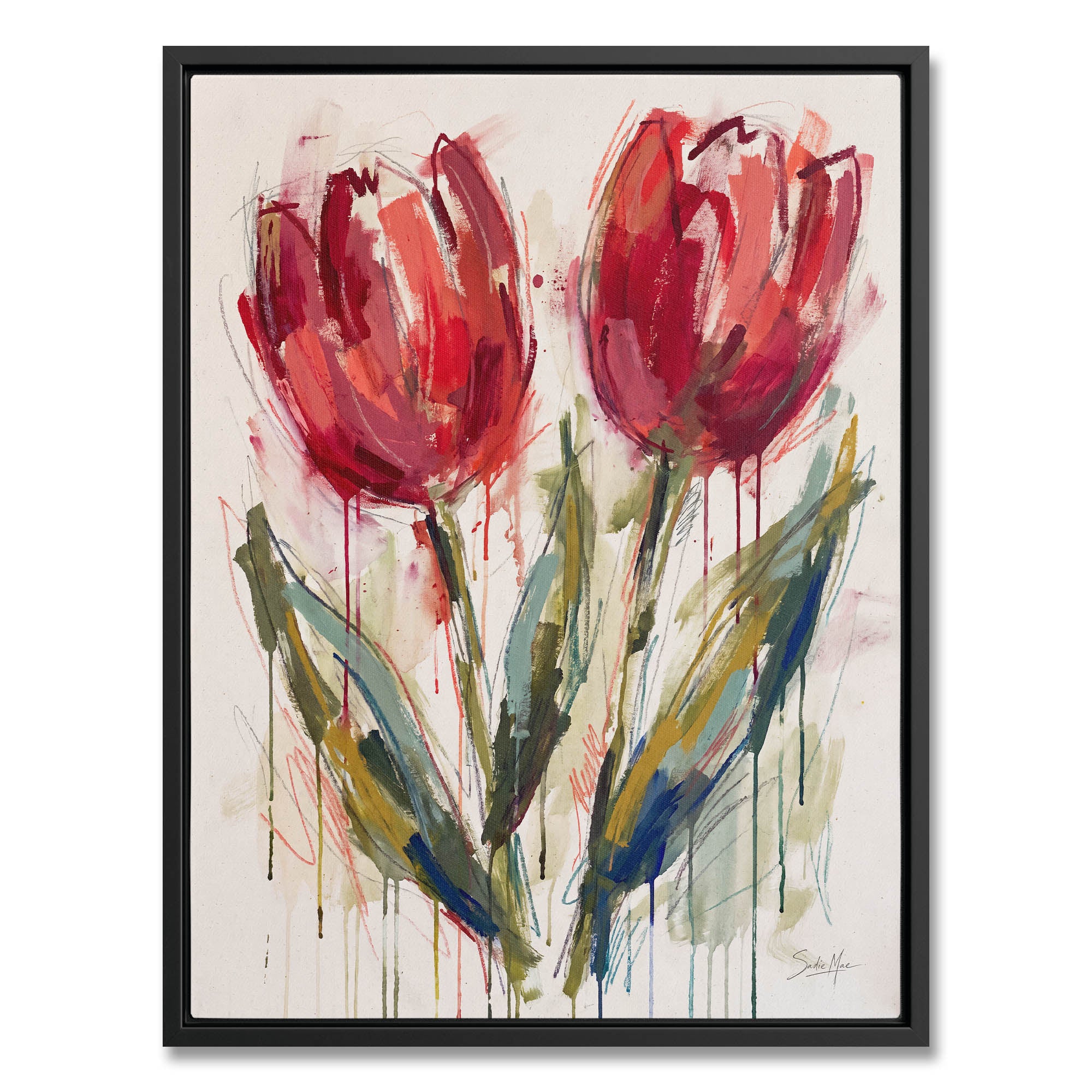 Scarlet Tulips