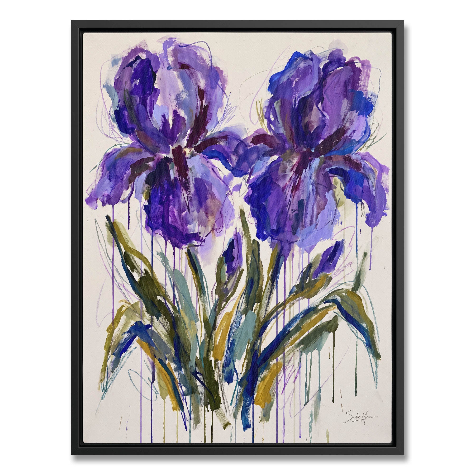 Amethyst Irises