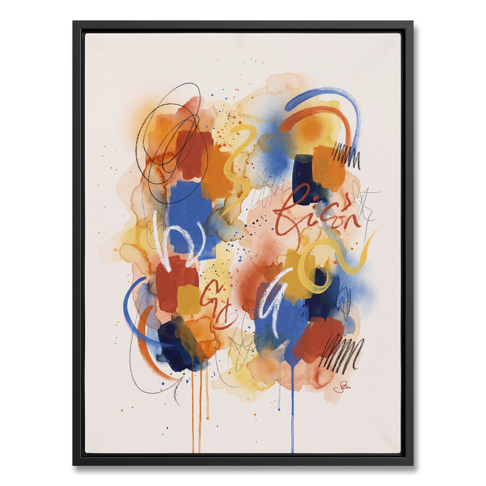 Ochre Rhythm No. 1