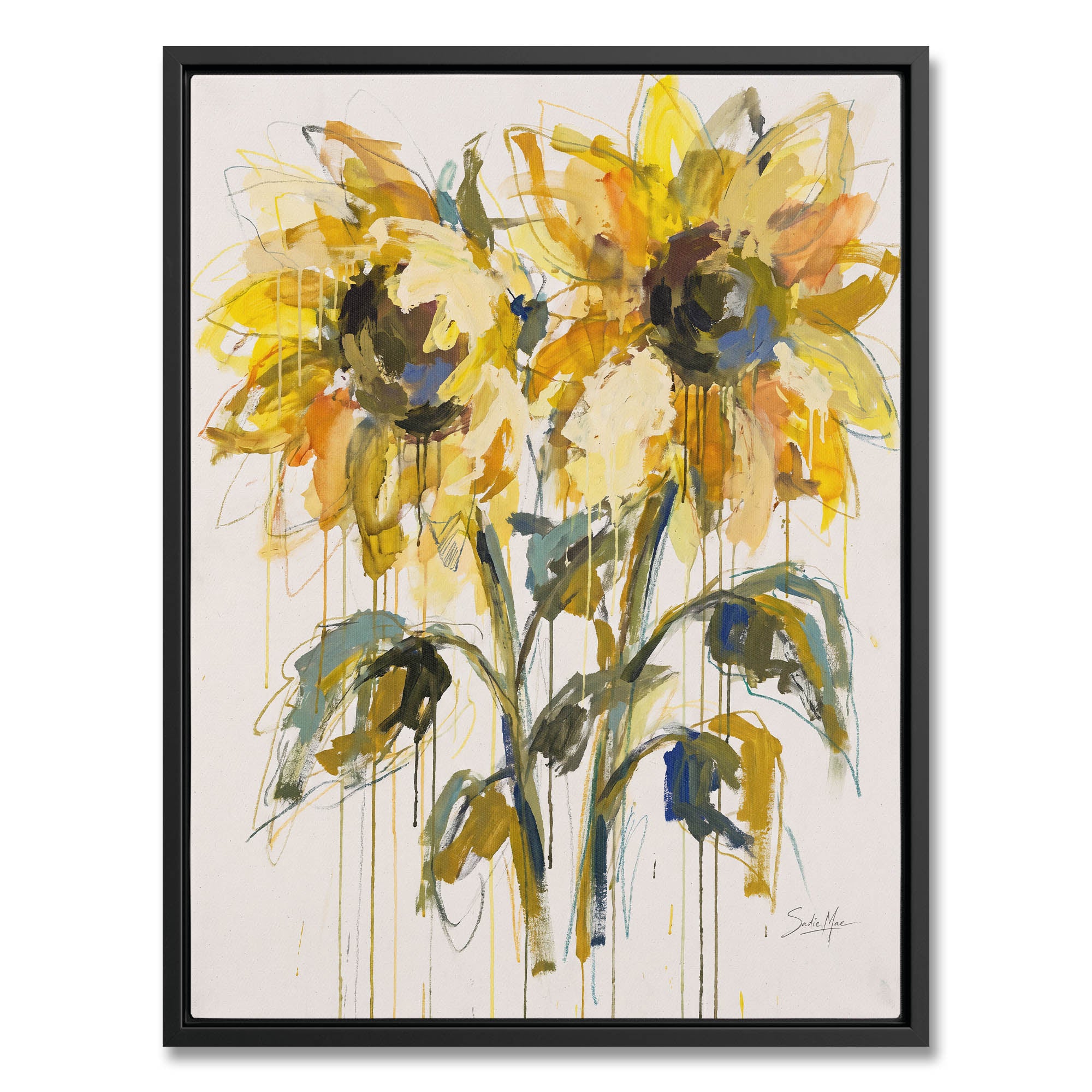 Ochre Sunflowers