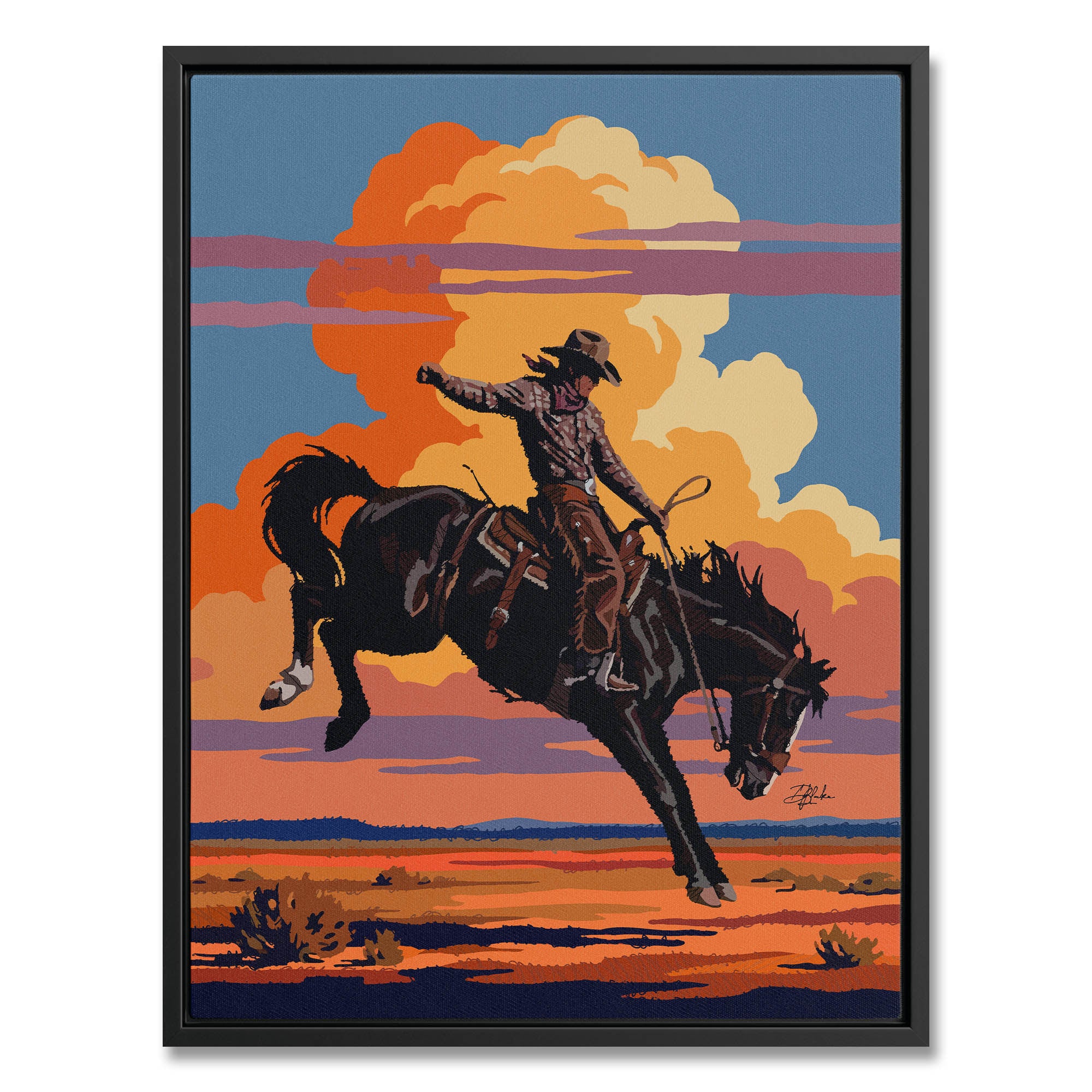 Sunset Bronco