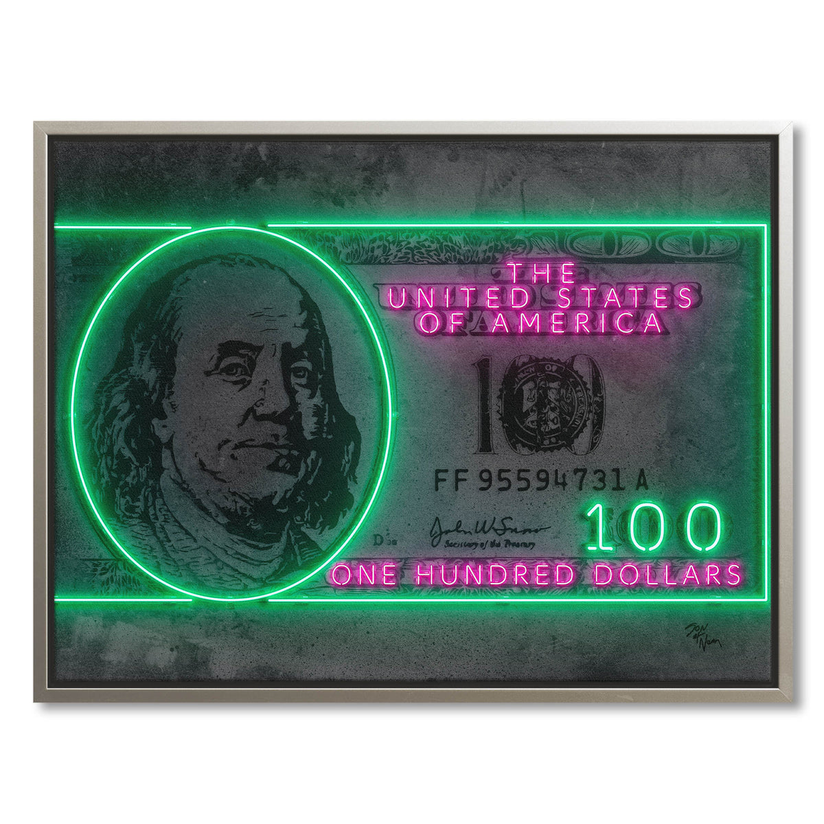 Benjamin Dollar ‘Neon’