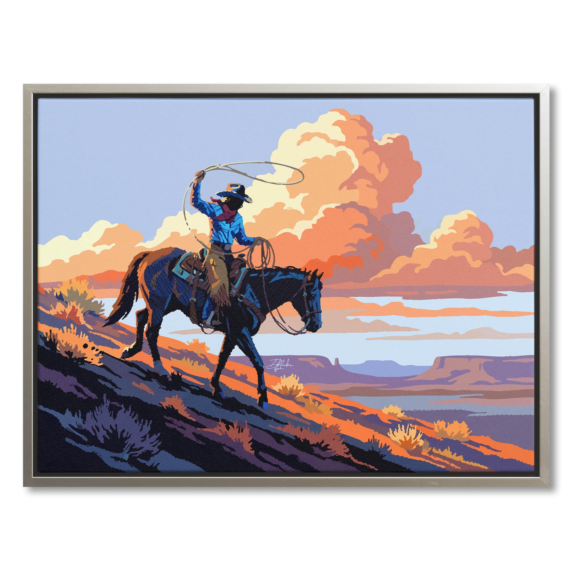 Cloudbank Cowgirl