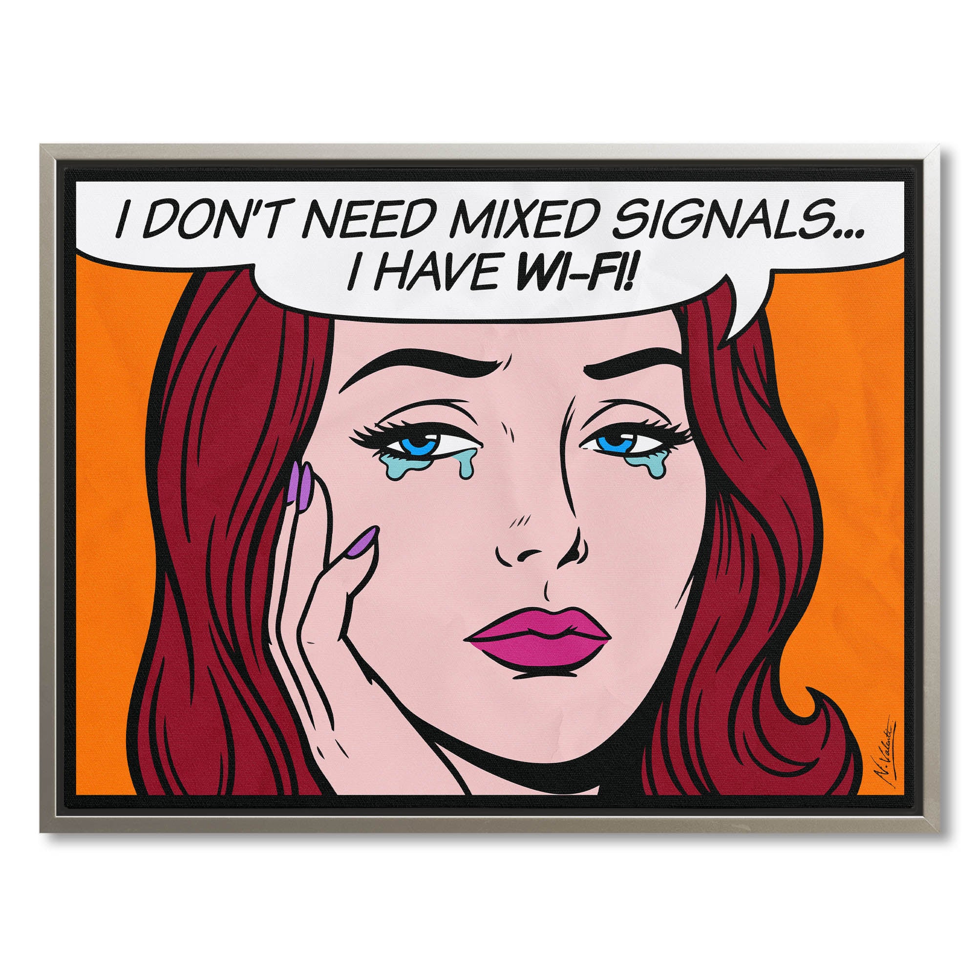 Mixed signals...