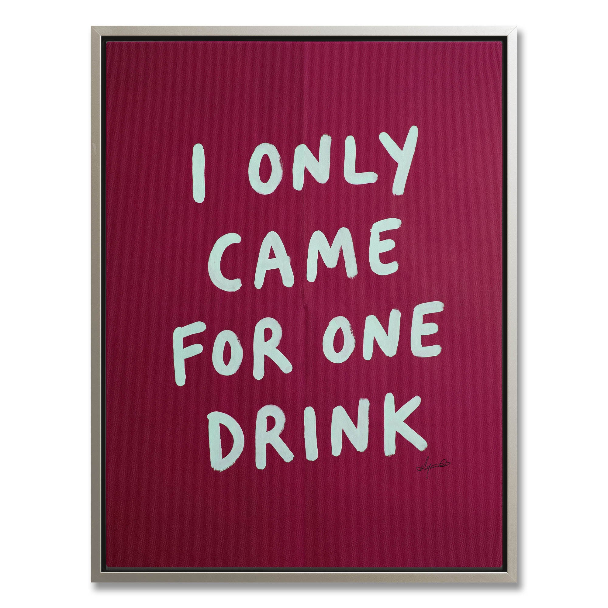 Only One Drink