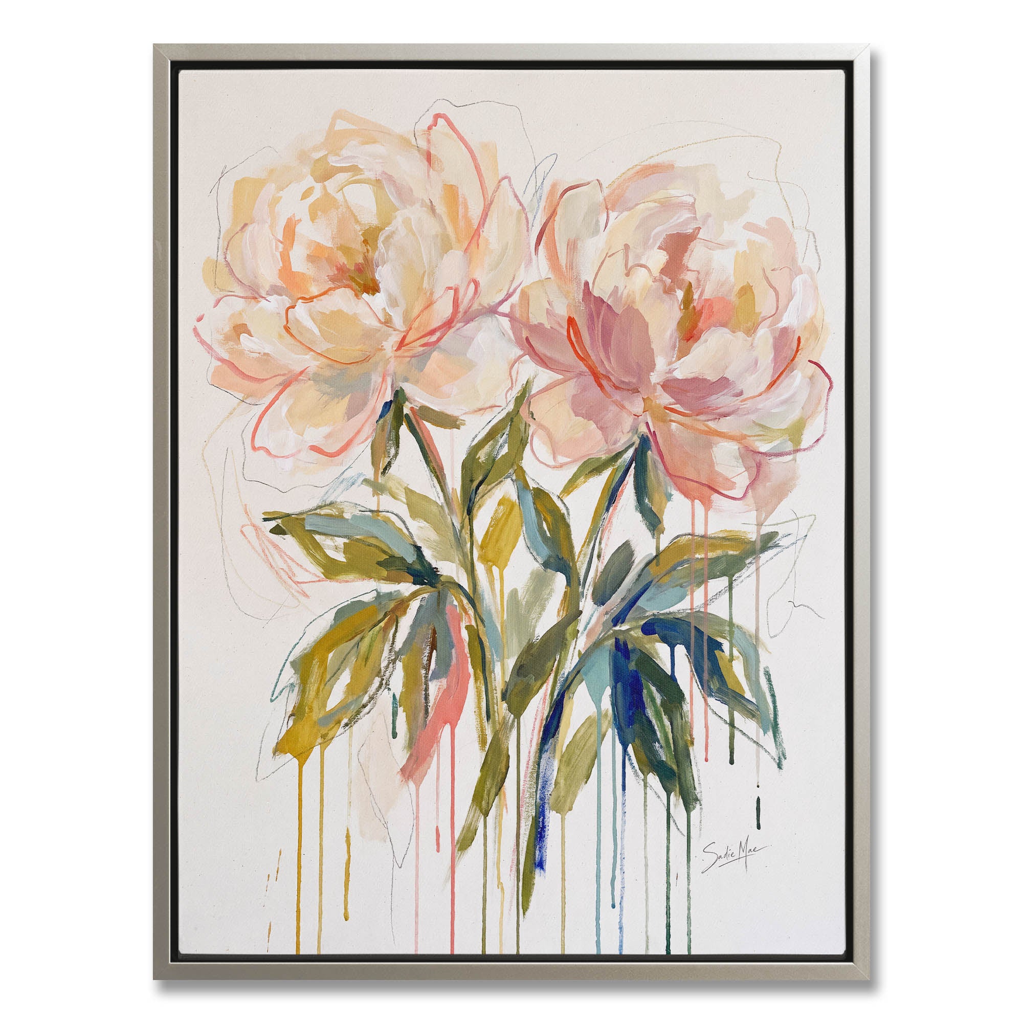 Coral Peonies