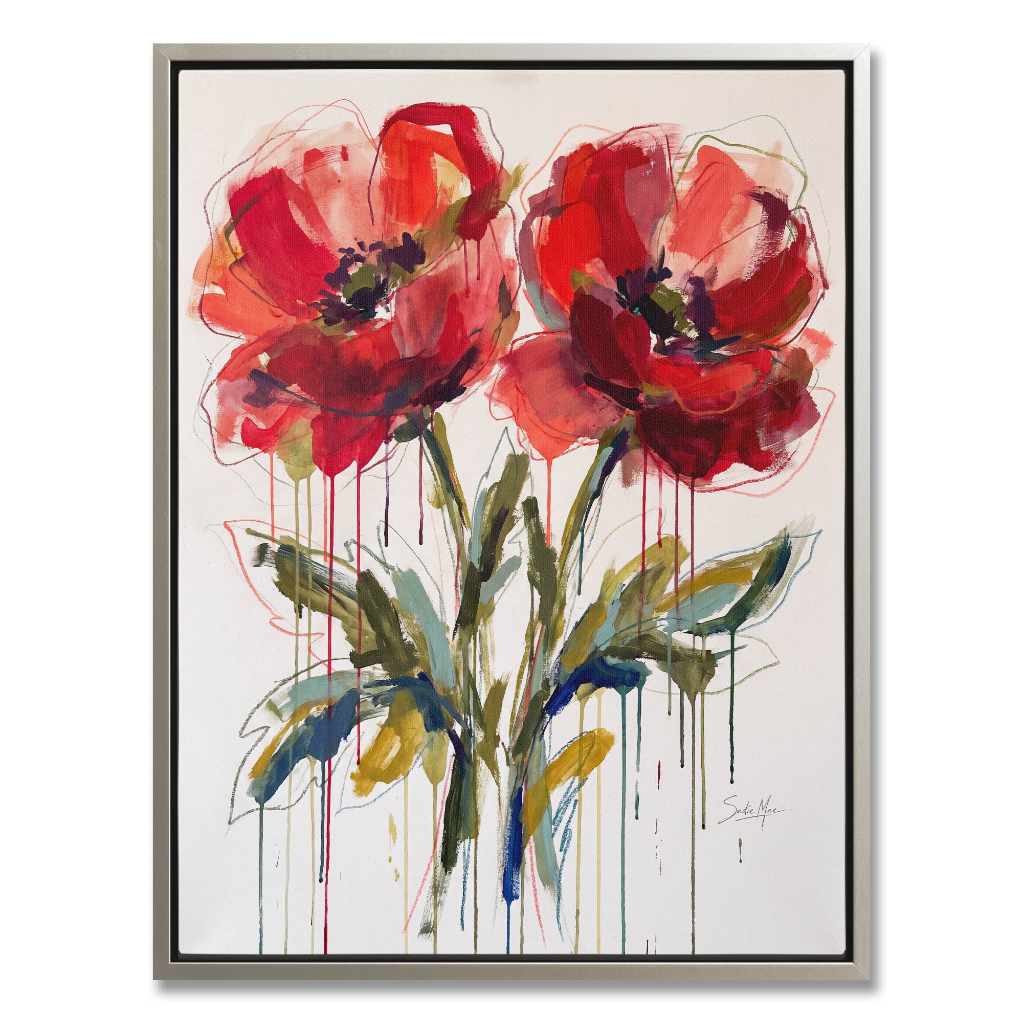 Crimson Poppies