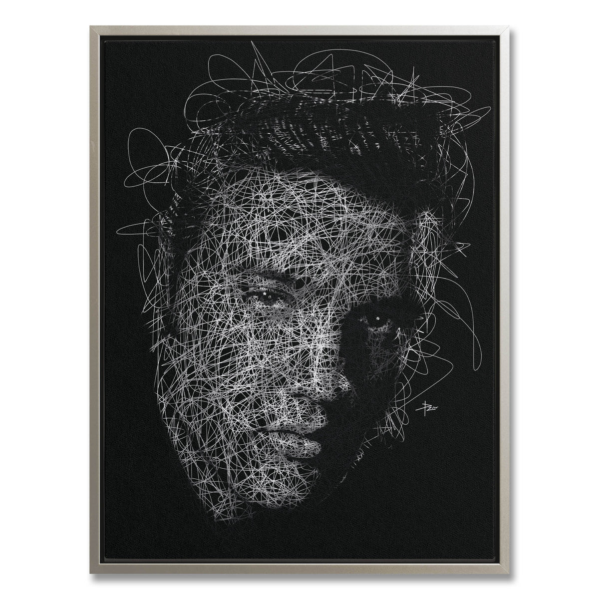 Scribbling Elvis