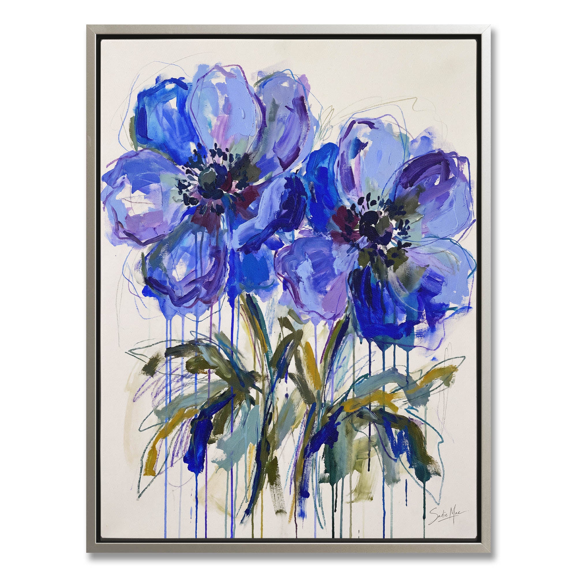 Indigo Anemones