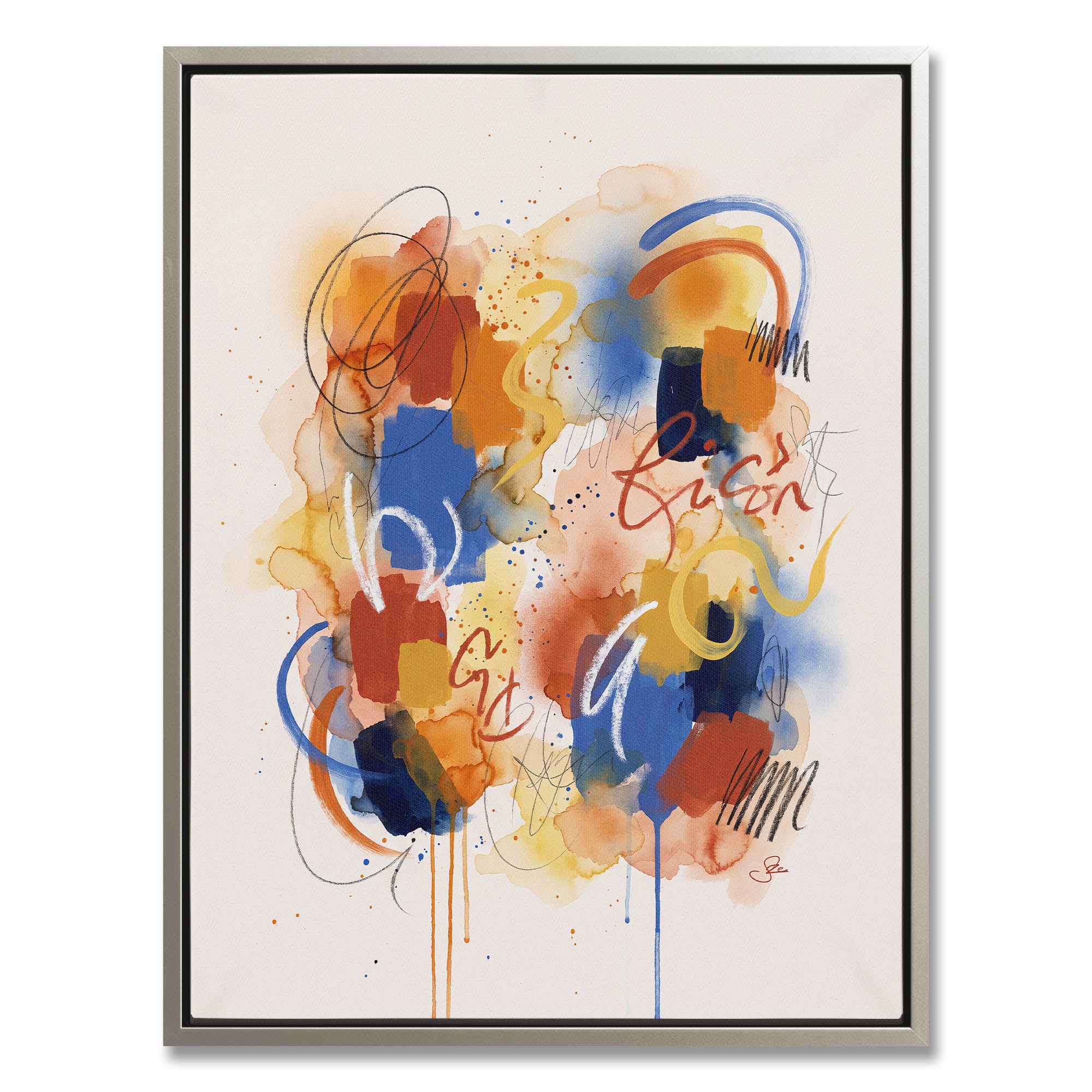Ochre Rhythm No. 1