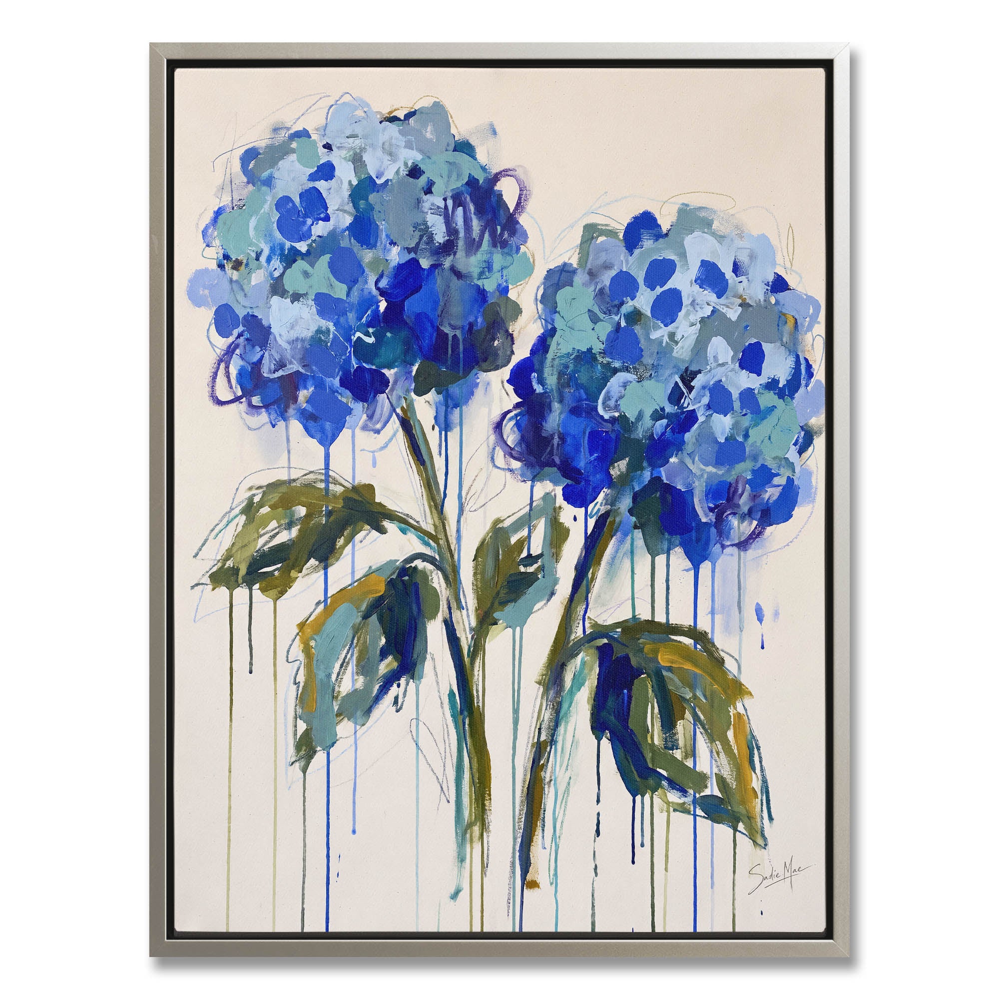 Azure Hydrangeas