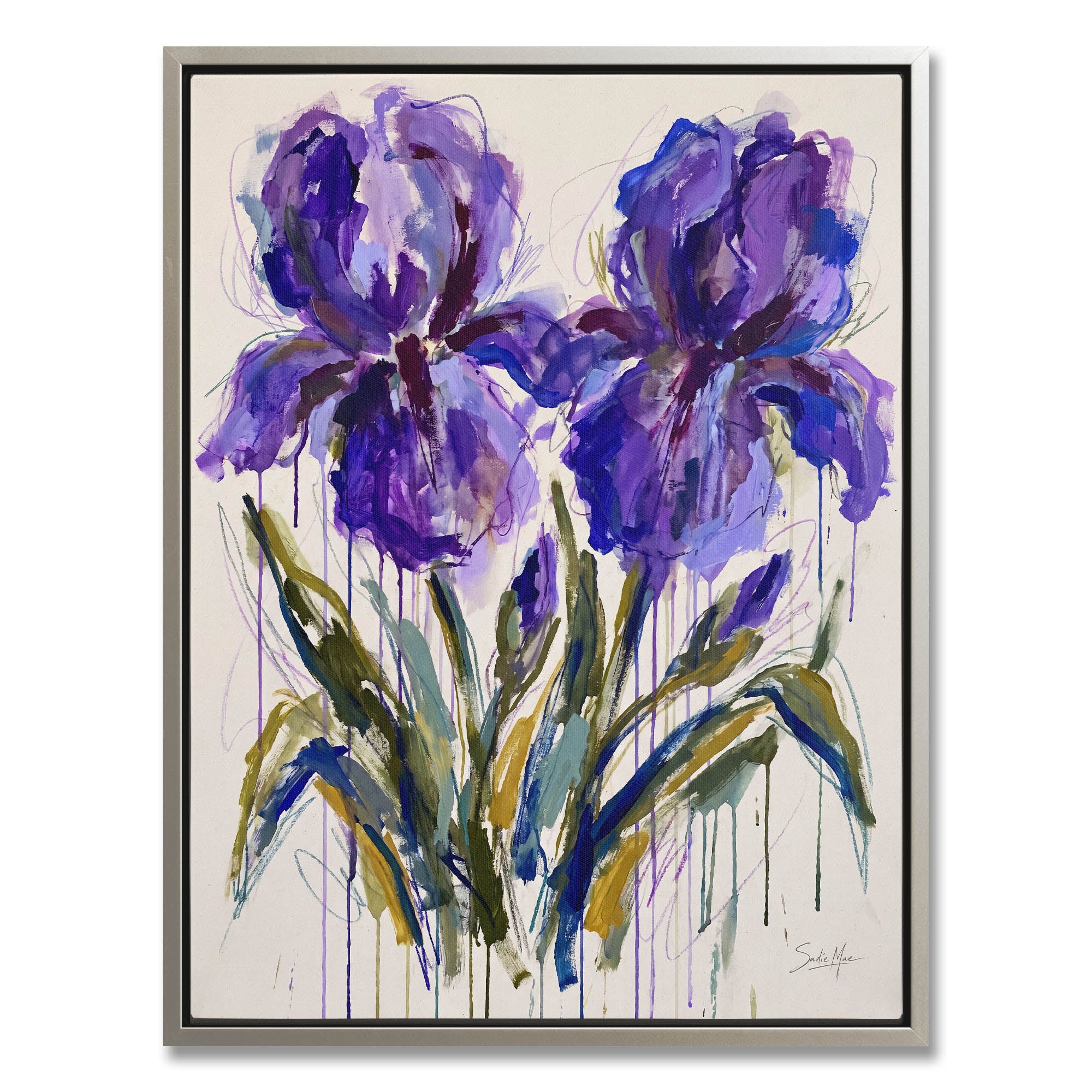 Amethyst Irises