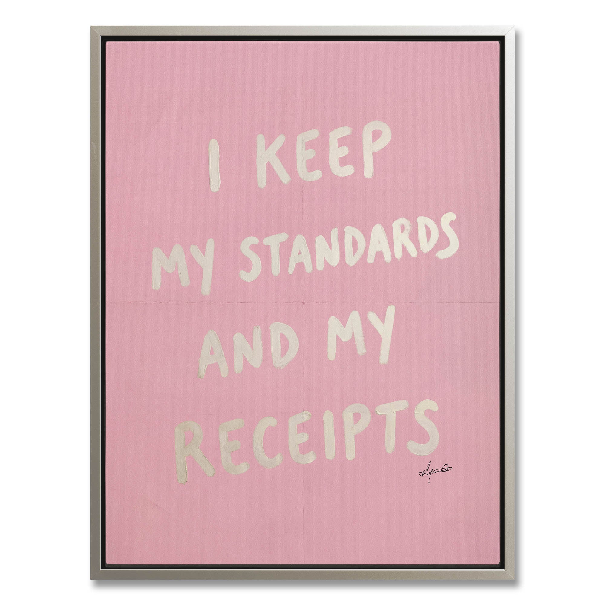 Standards and Receipts