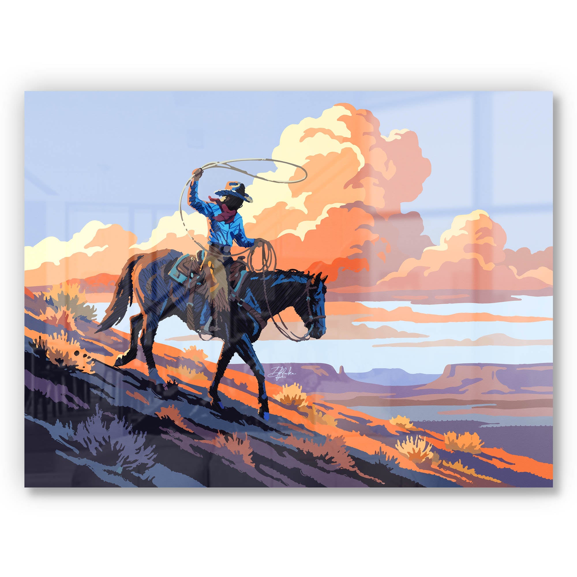 Cloudbank Cowgirl