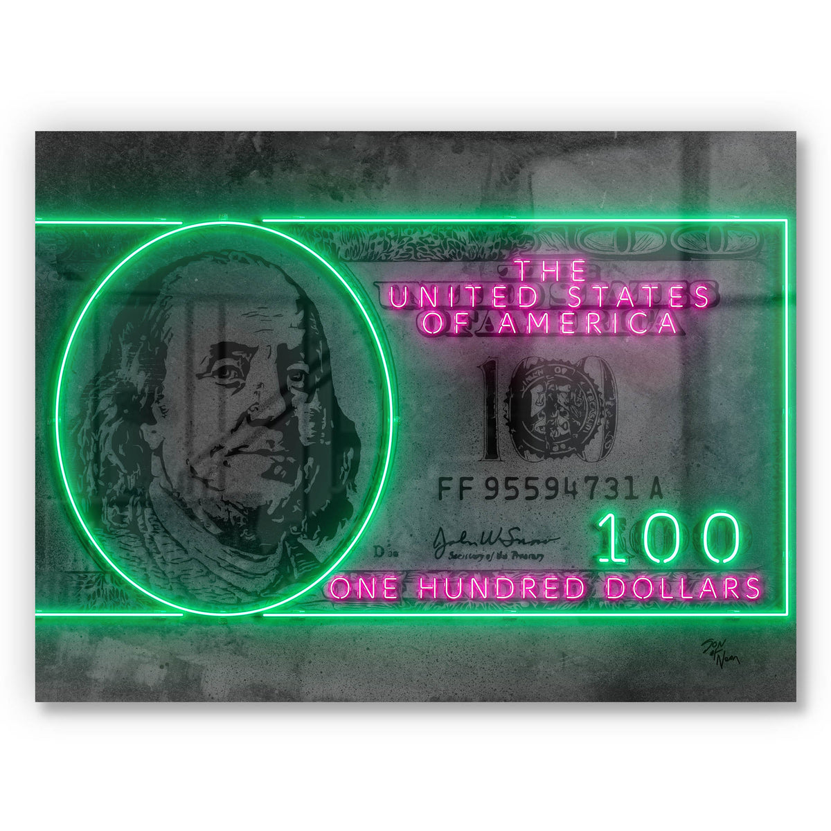 Benjamin Dollar ‘Neon’