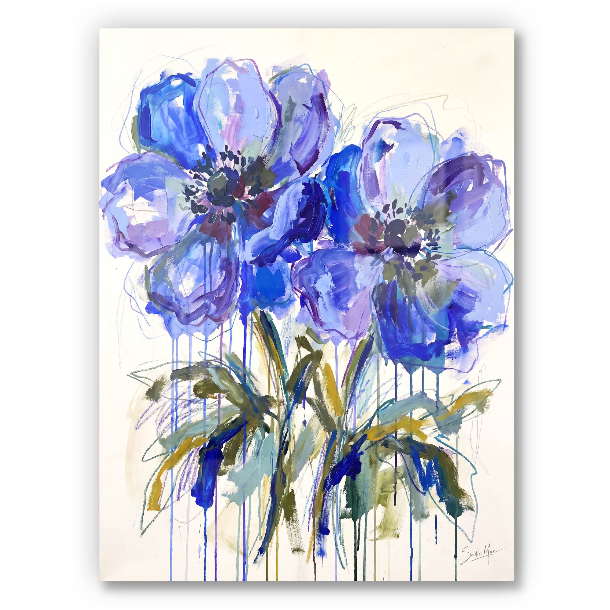 Indigo Anemones