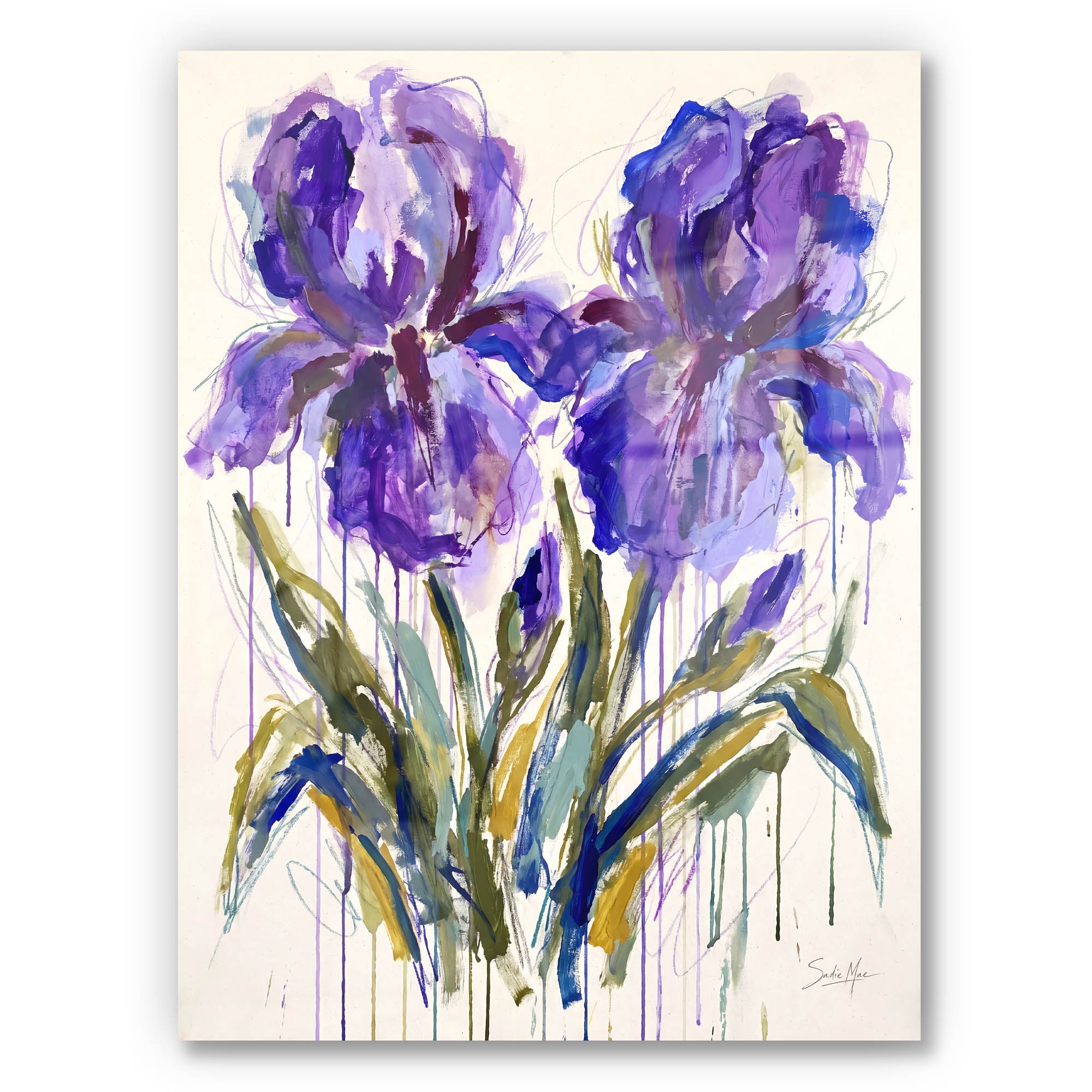 Amethyst Irises