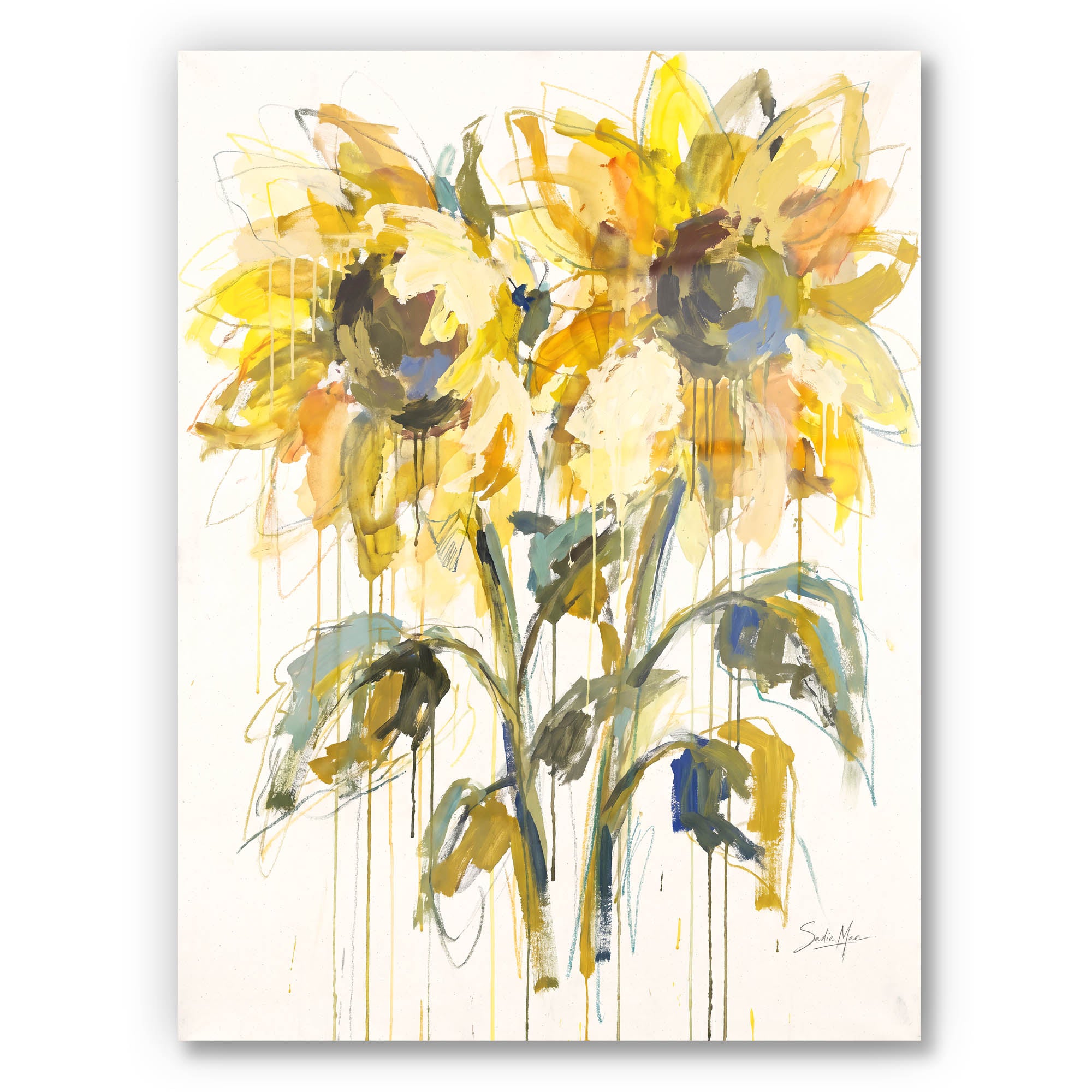 Ochre Sunflowers