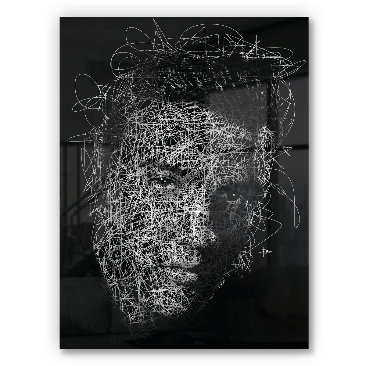 Scribbling Elvis