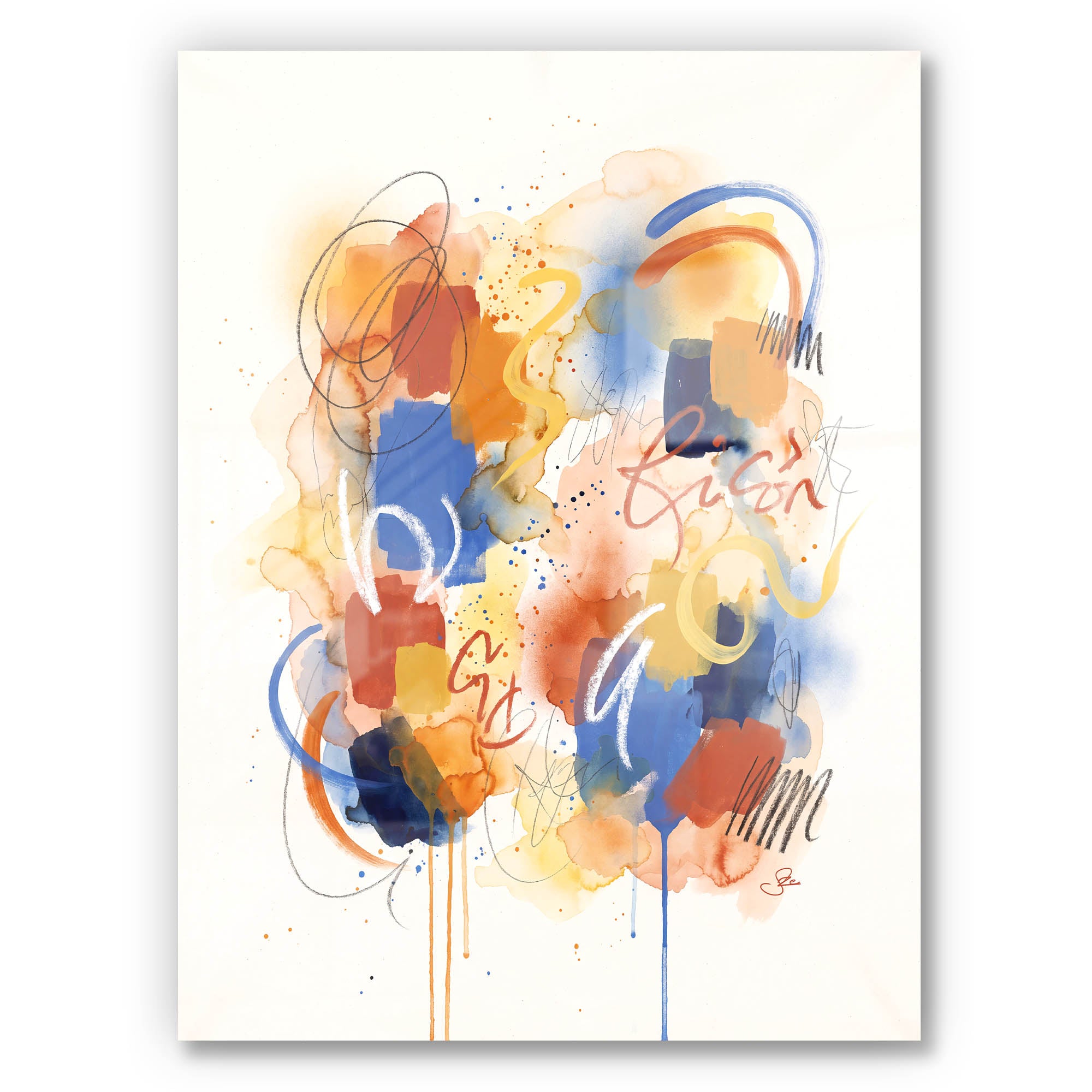 Ochre Rhythm No. 1
