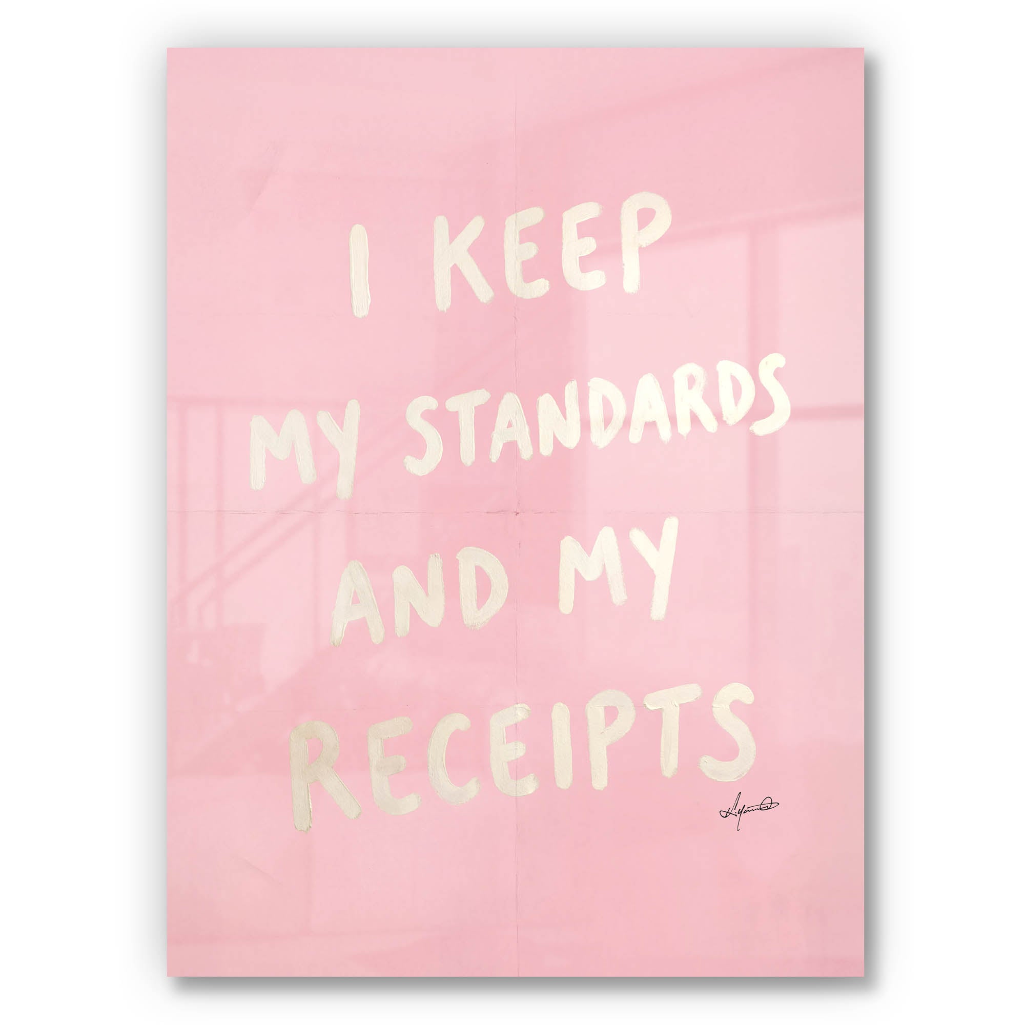Standards and Receipts