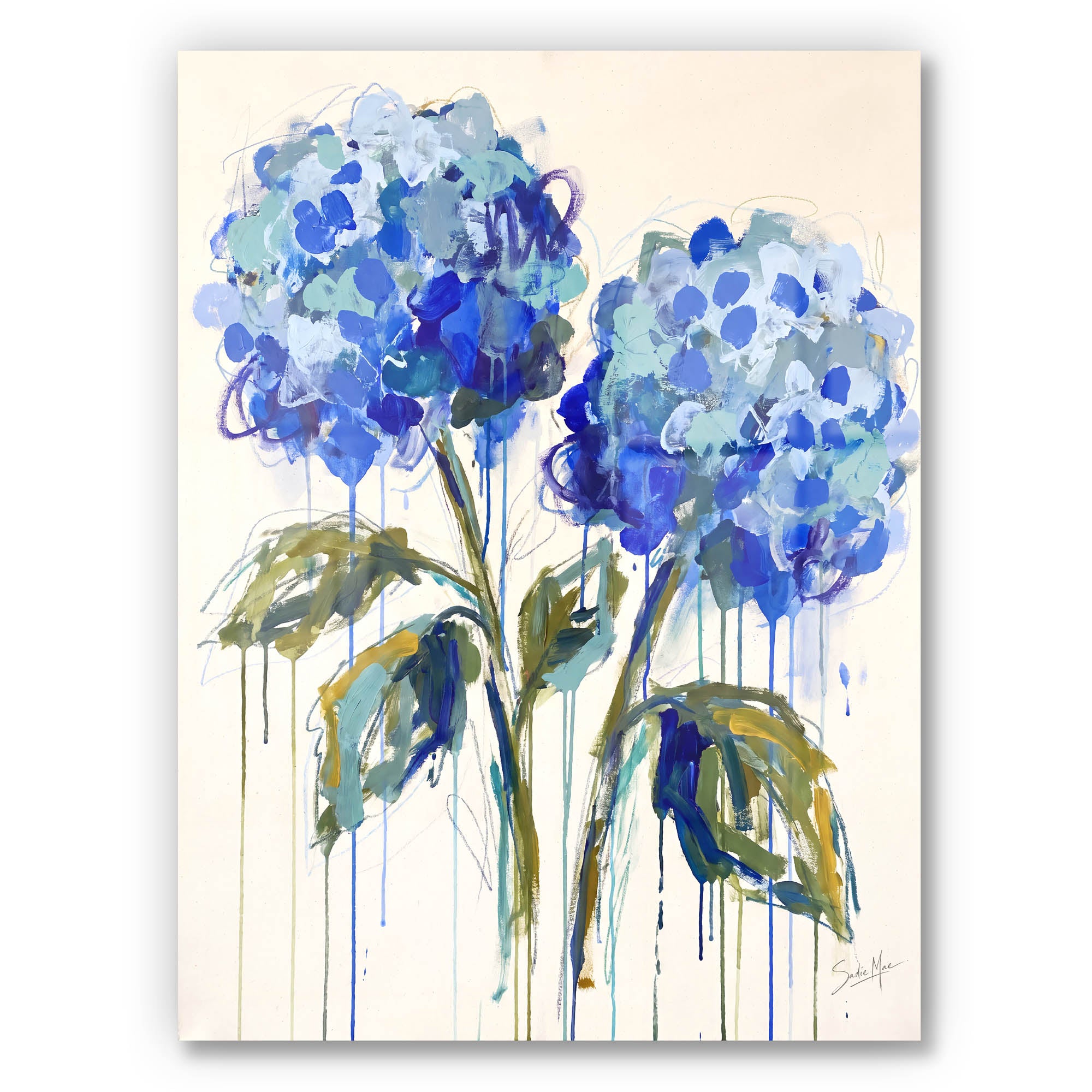 Azure Hydrangeas