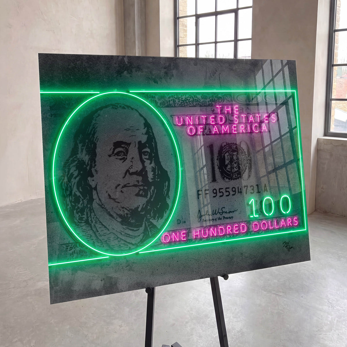 Benjamin Dollar ‘Neon’