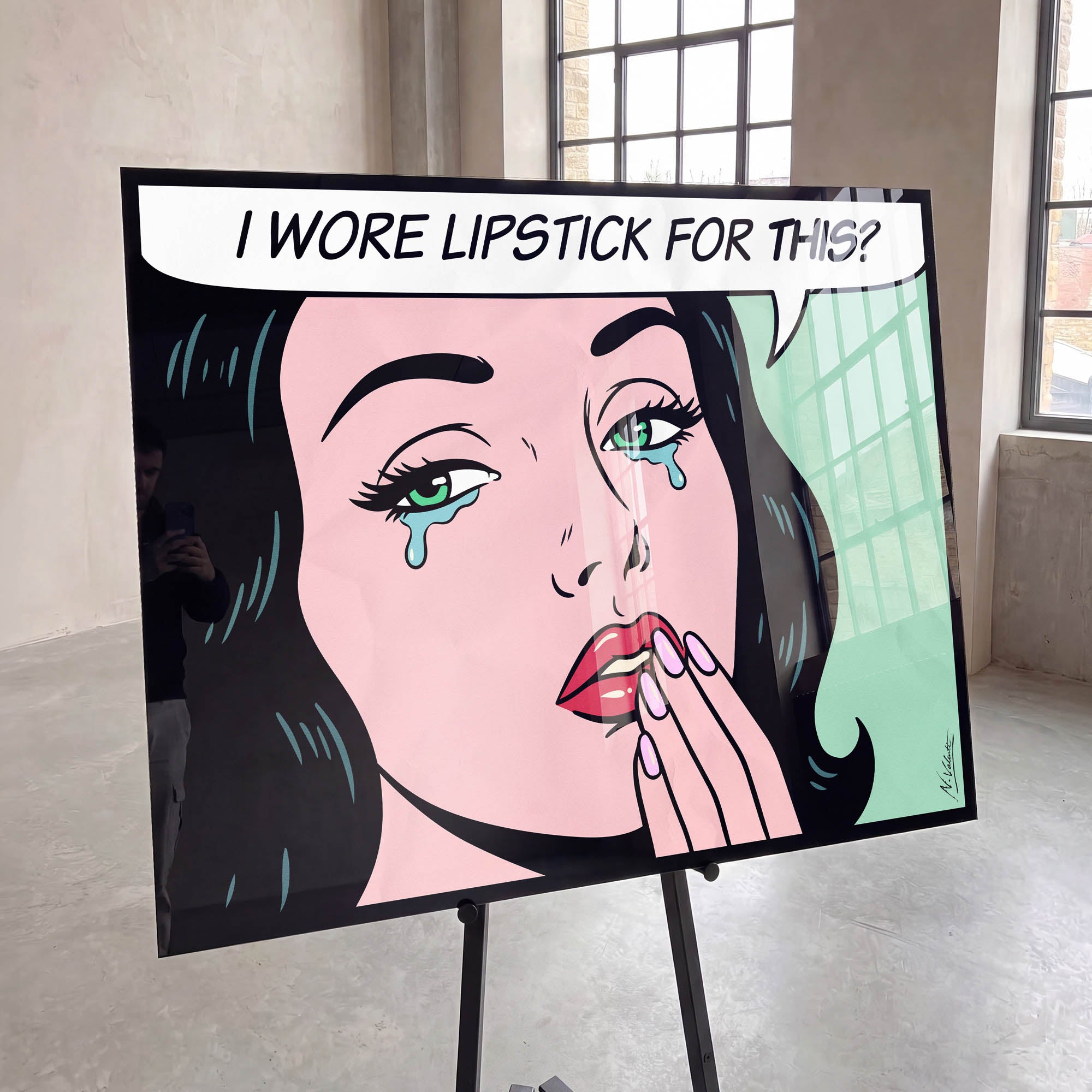 Lipstick for this?