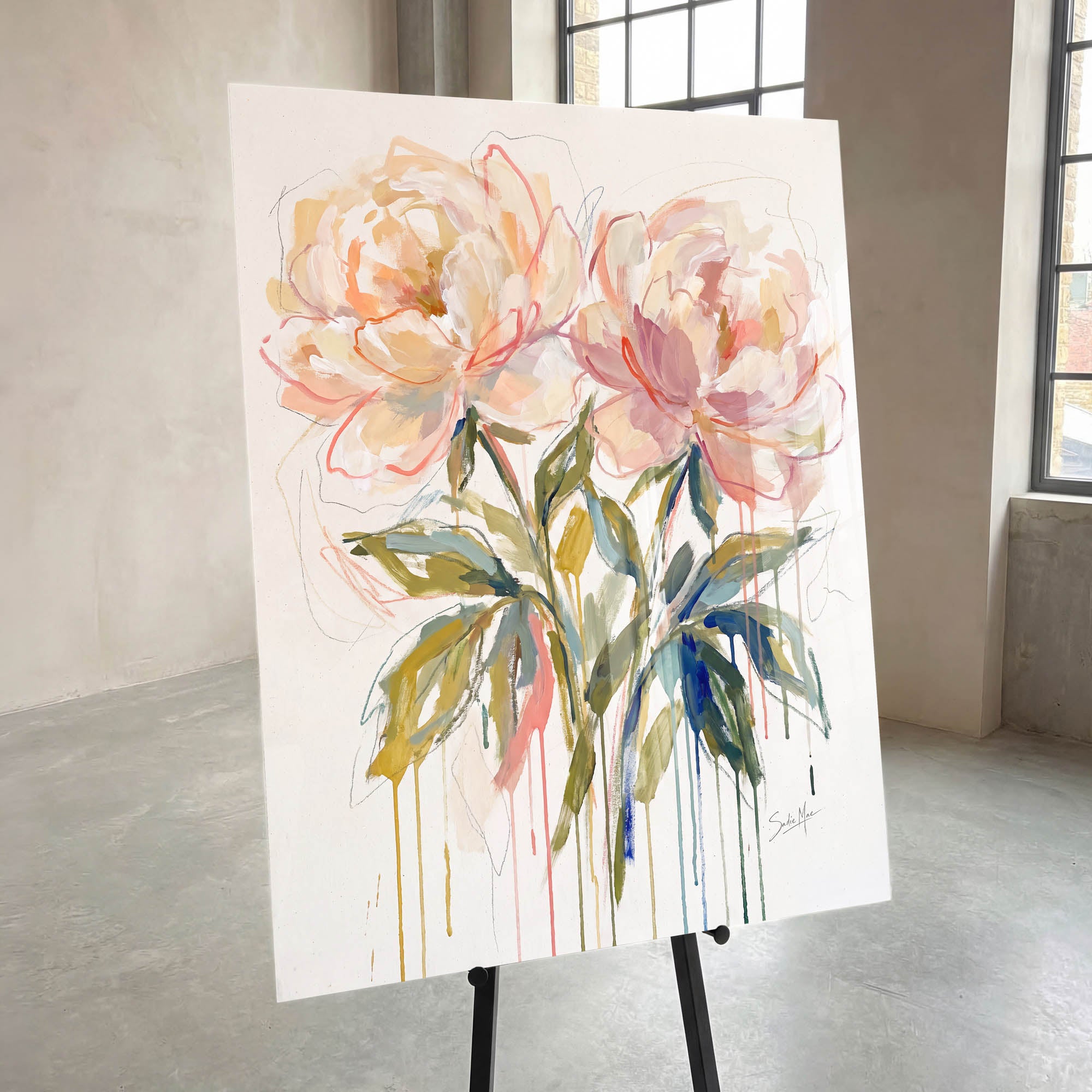 Coral Peonies