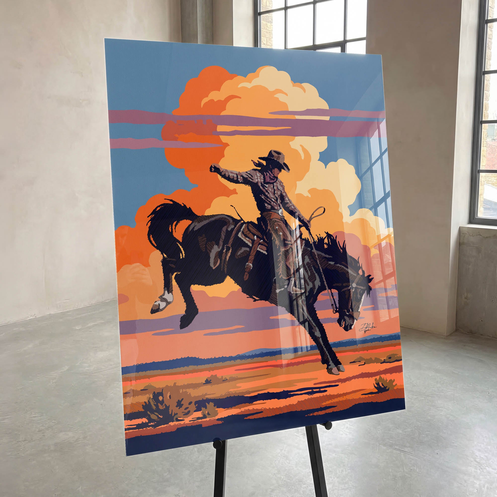 Sunset Bronco